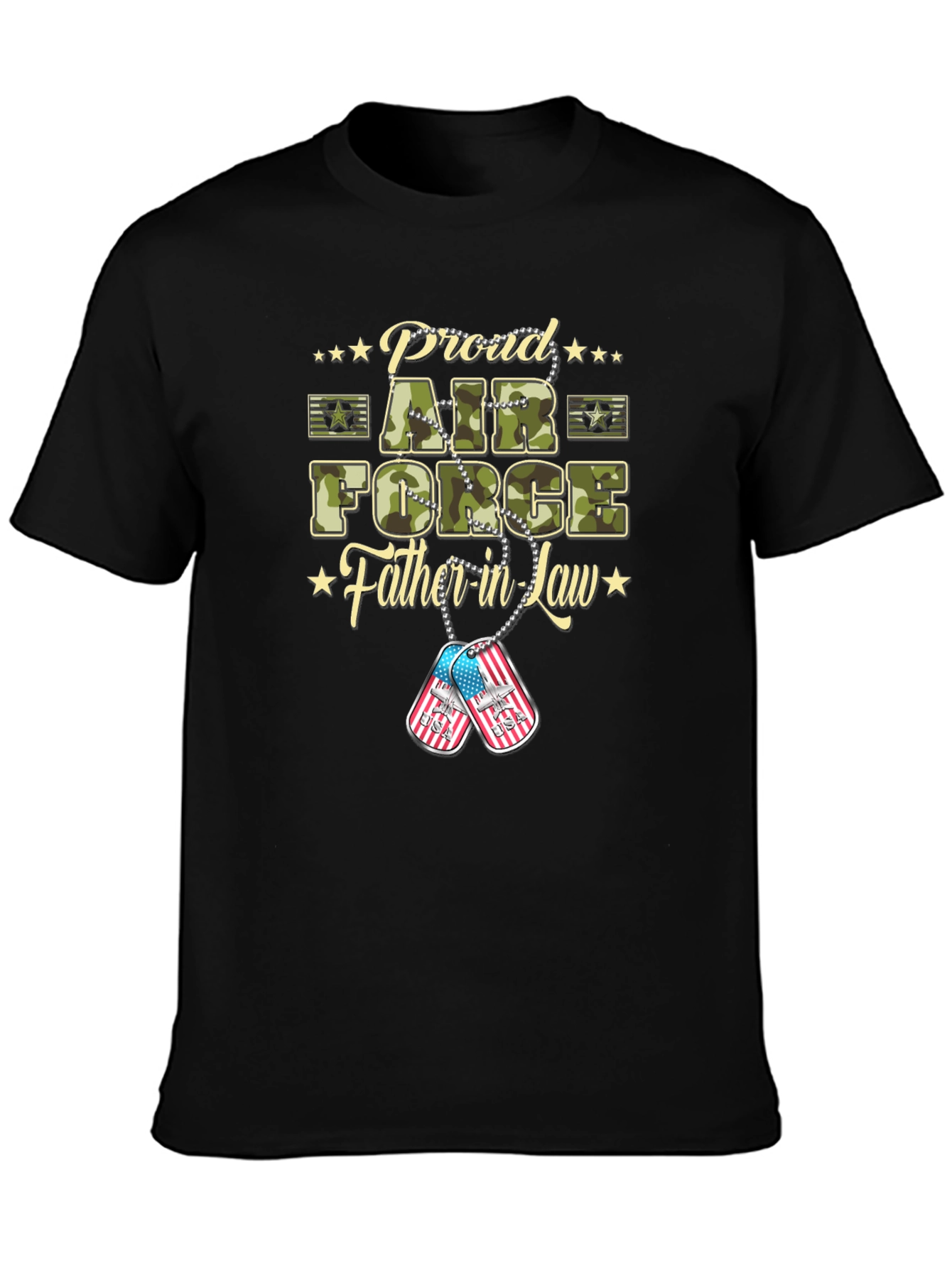 Proud Air Force Father-in-Law T-Shirt