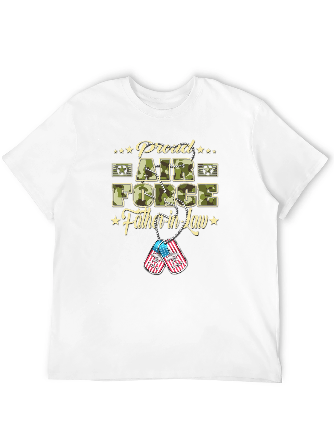 Proud Air Force Father-in-Law T-Shirt