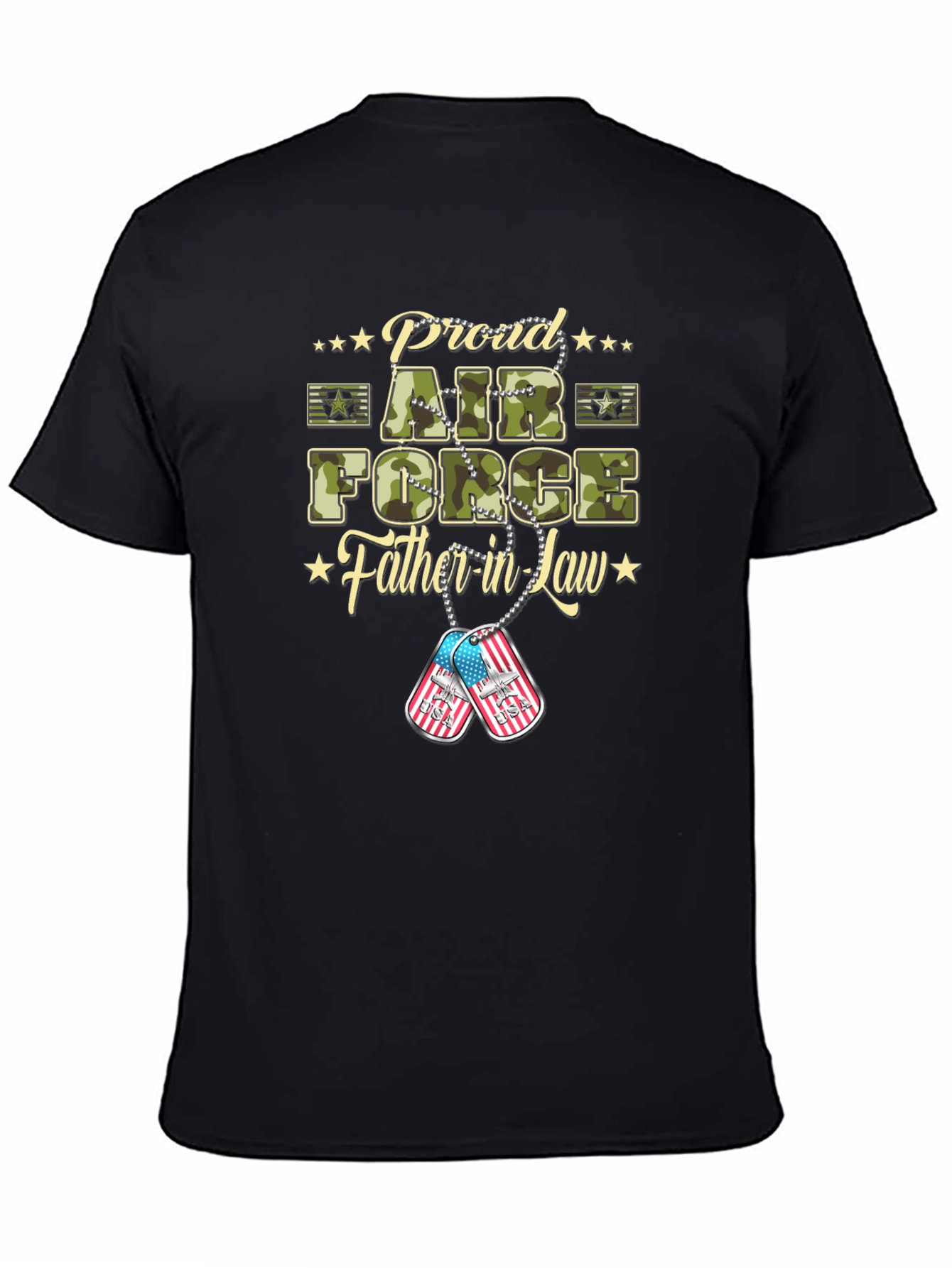 Proud Air Force Father-in-Law T-Shirt