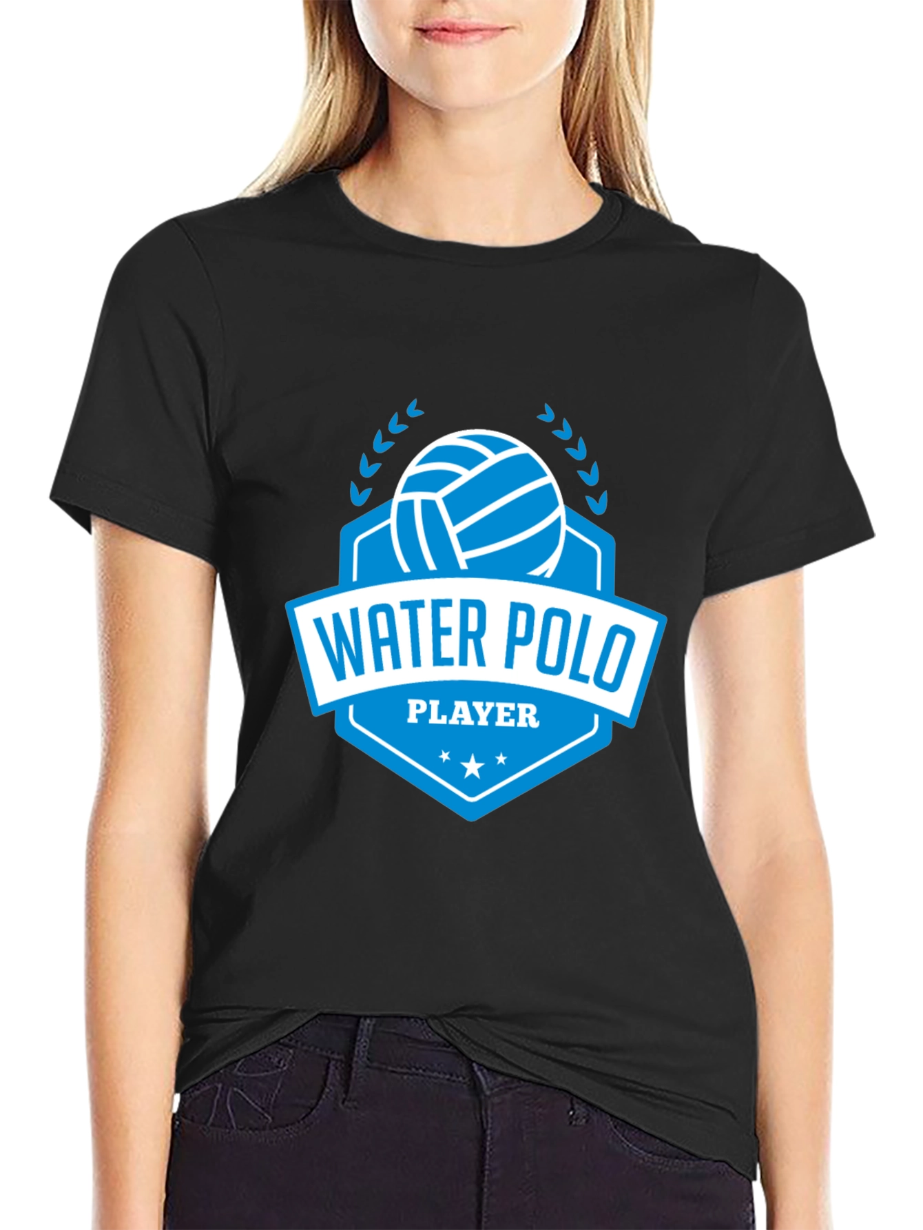 Water Polo Player Graphic T-Shirt - Sports Tee