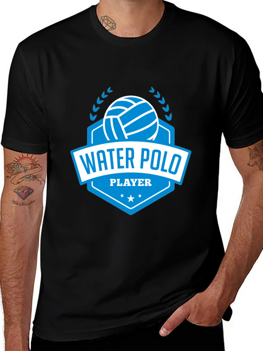 Water Polo Player Graphic T-Shirt - Sports Tee