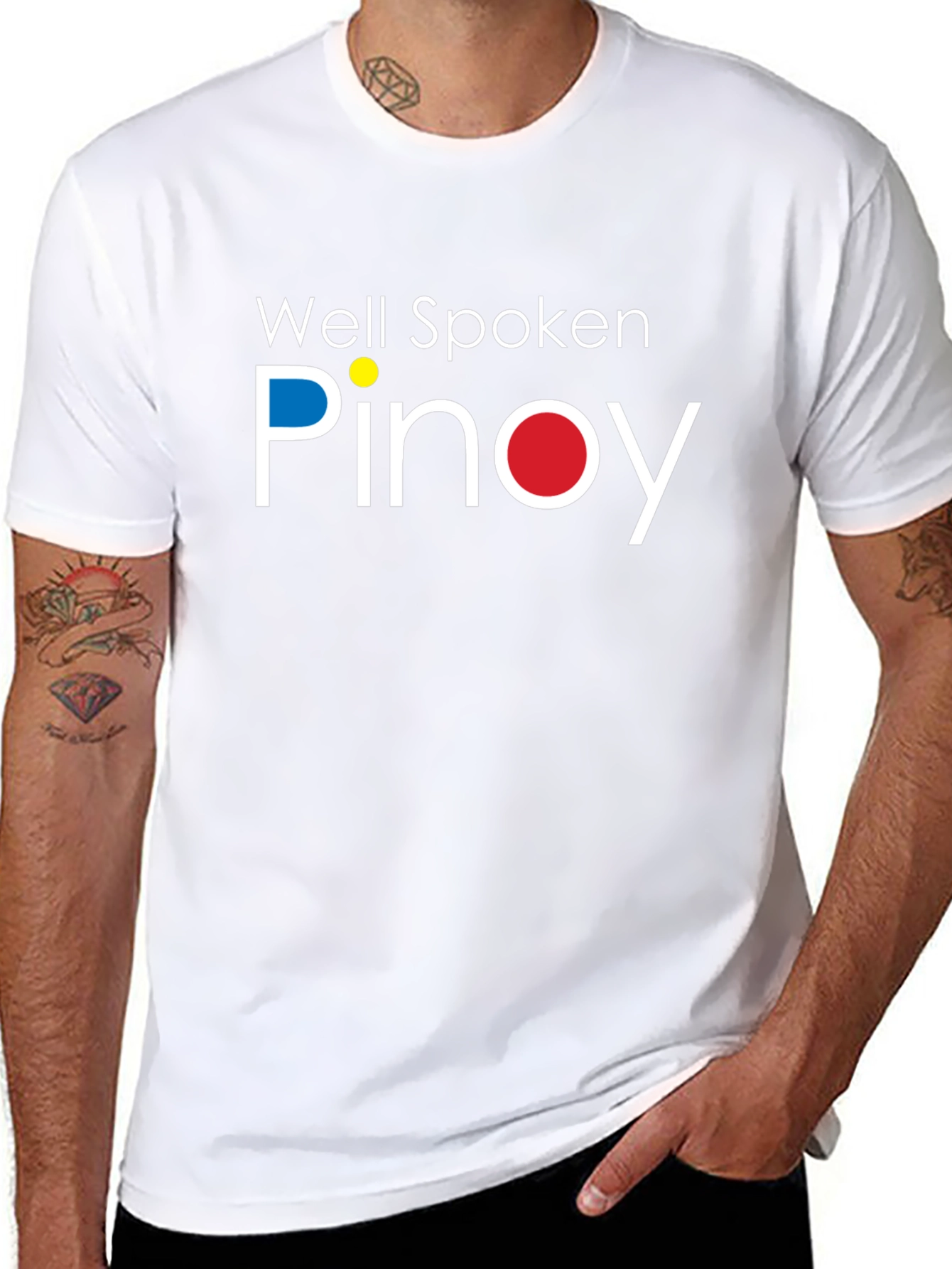 Well Spoken Pinoy T-Shirt - Filipino Pride