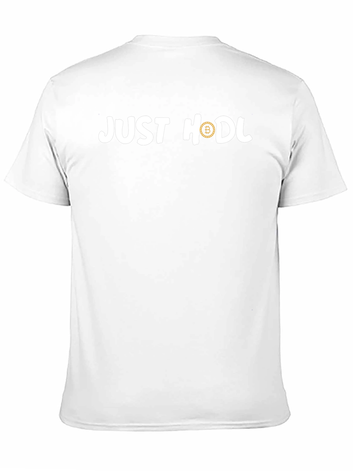Just HODL Bitcoin Crypto T-Shirt - Classic Black Tee