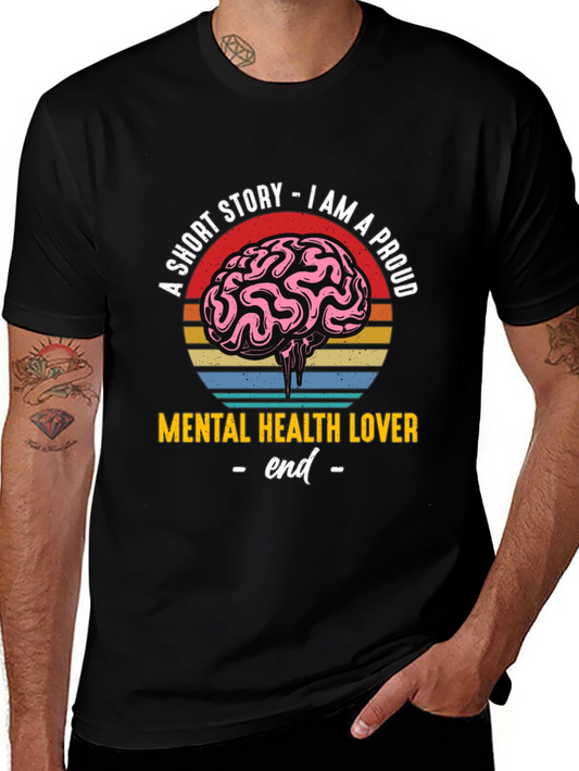 Mental Health Lover Graphic Tee