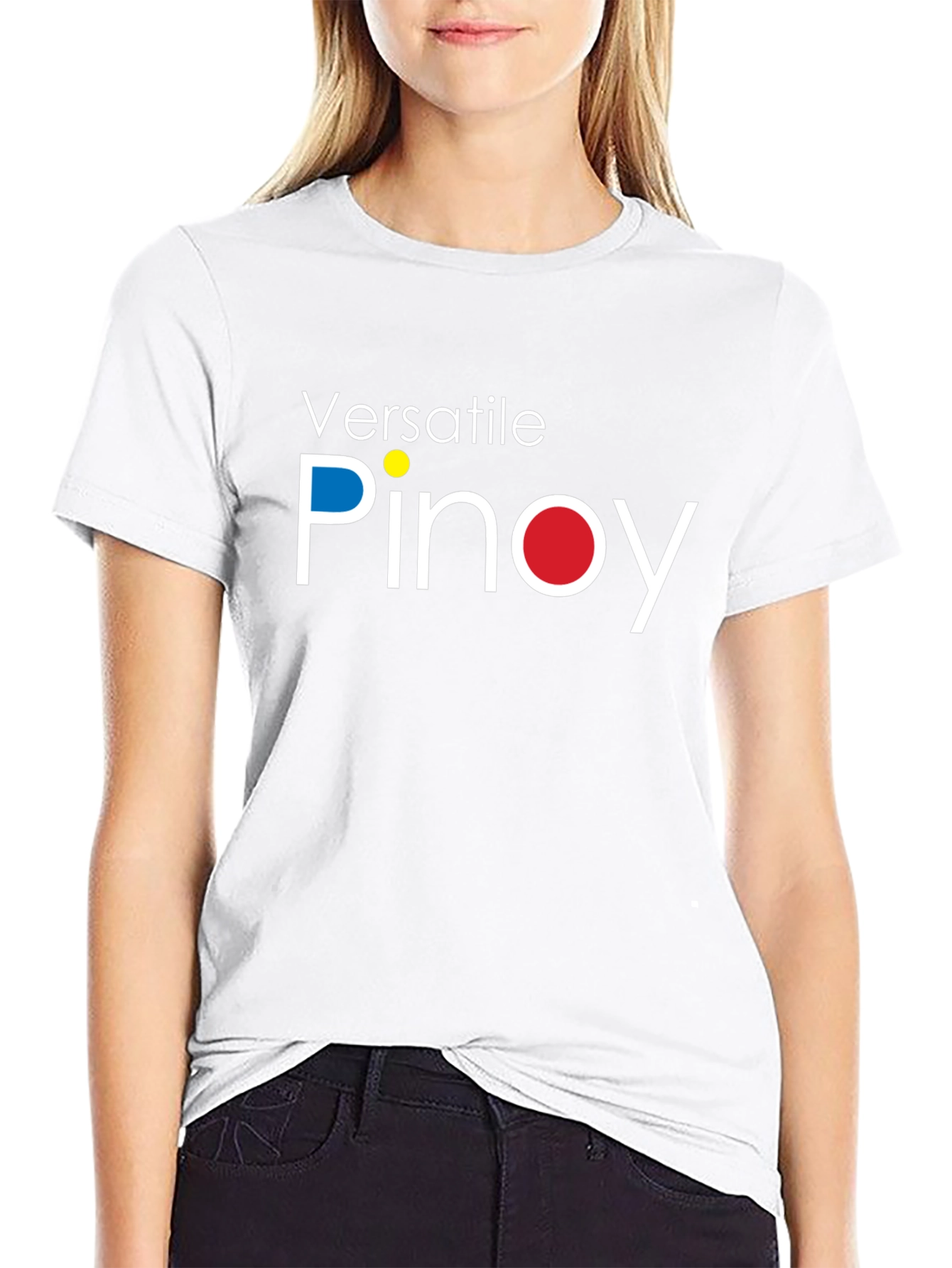 Versatile Pinoy Graphic Tee - Black T-Shirt