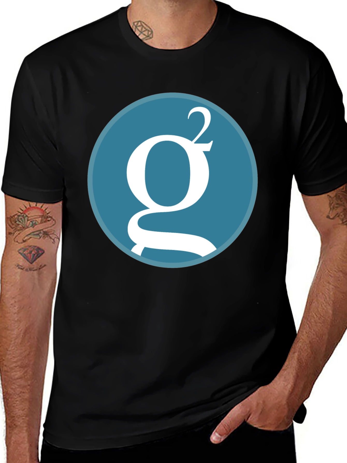 Garrys Mod T-Shirt - Gmod Logo Black Tee
