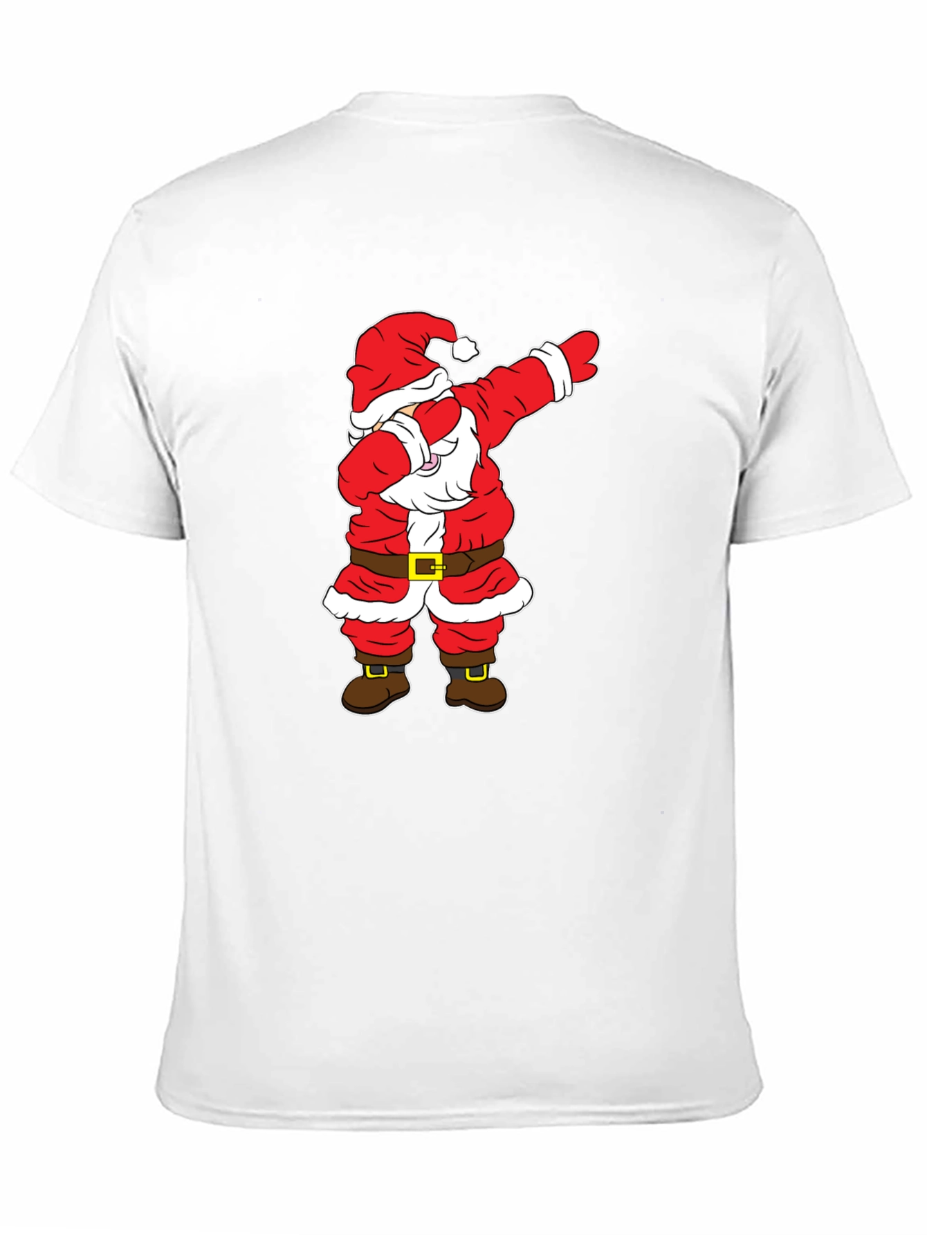 Dabbing Santa Graphic Tee - Holiday Fun