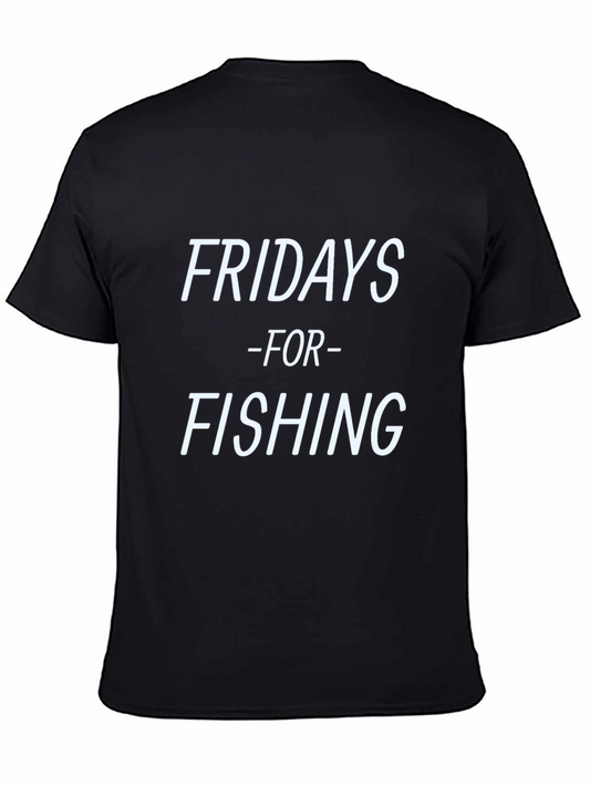 Fridays for Fishing Graphic T-Shirt