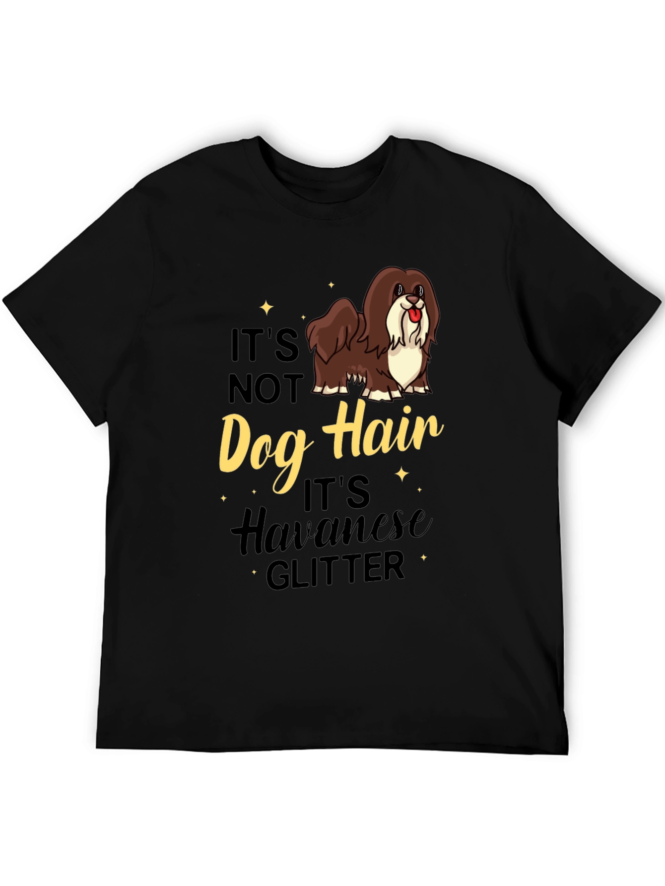 Havanese Glitter T-Shirt - Dog Lover Tee