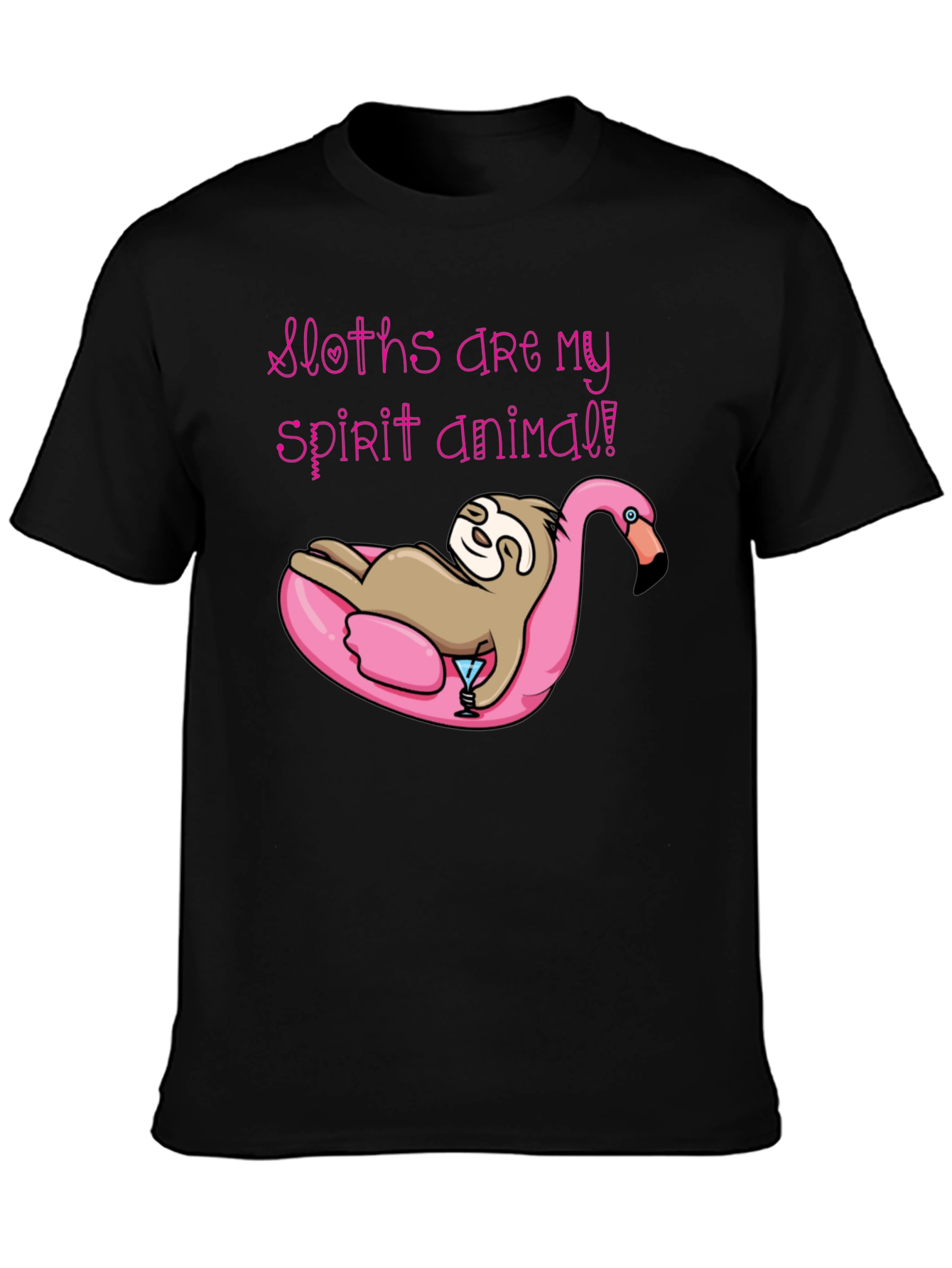 Sloth Spirit Animal Graphic Tee