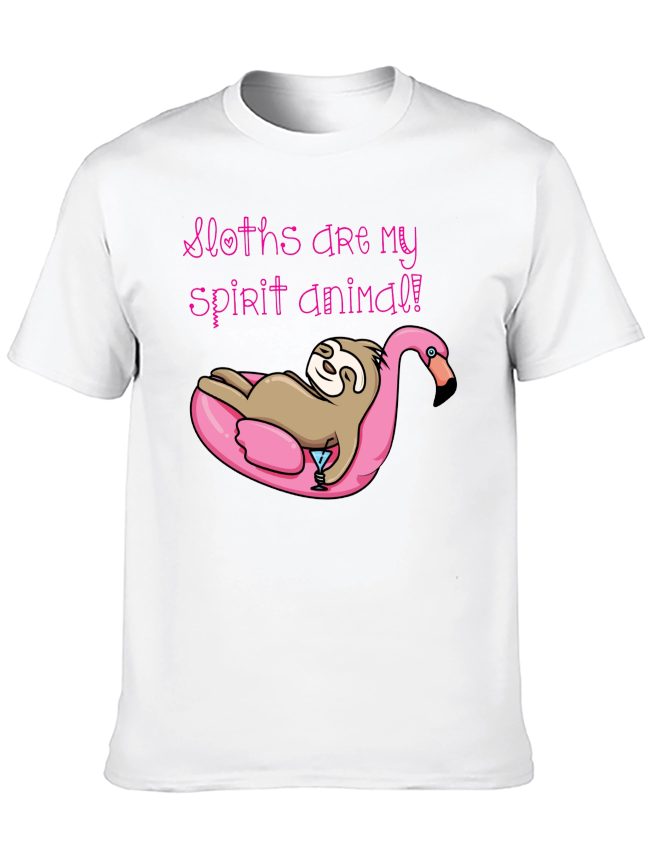 Sloth Spirit Animal Graphic Tee