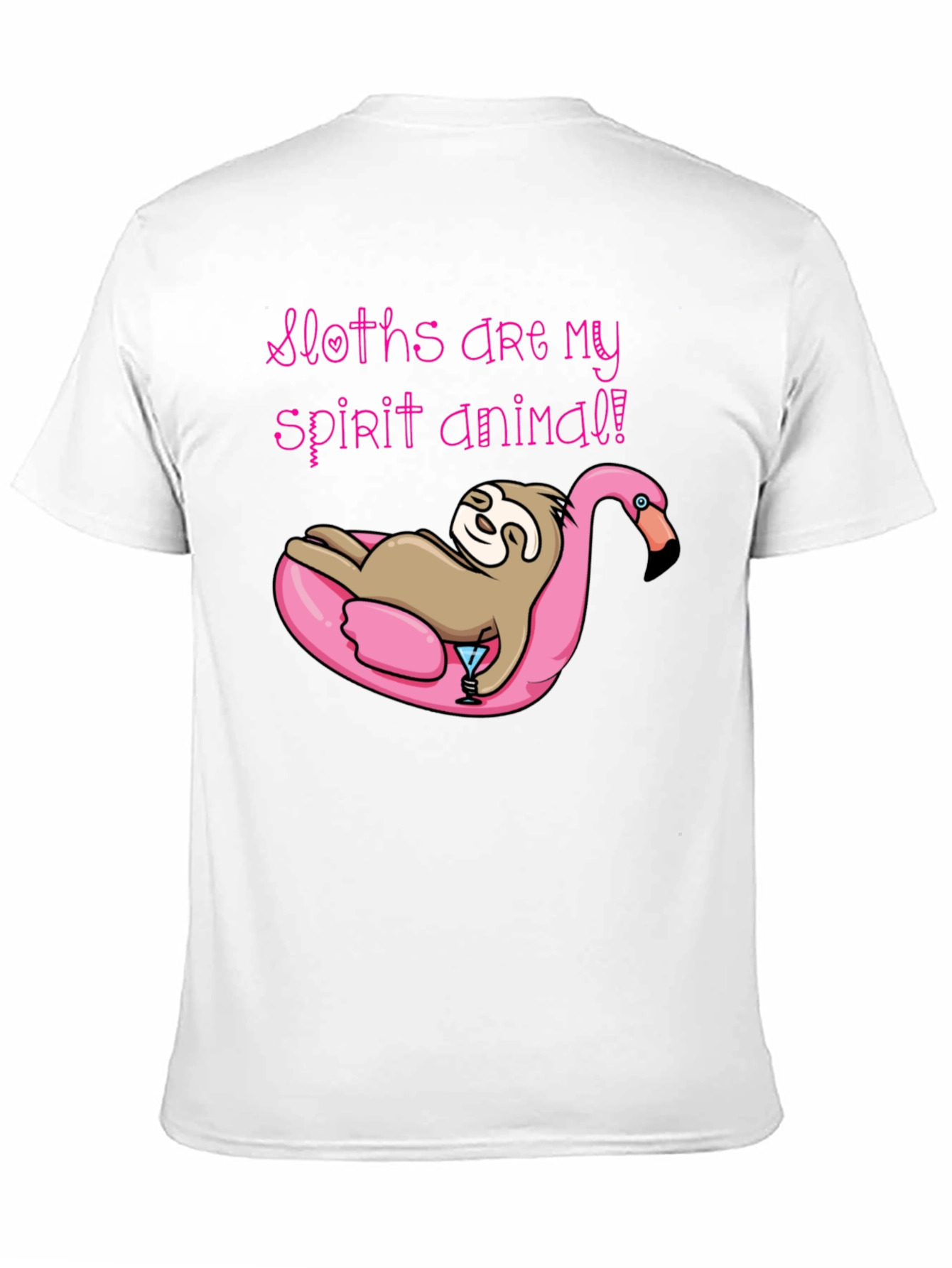Sloth Spirit Animal Graphic Tee