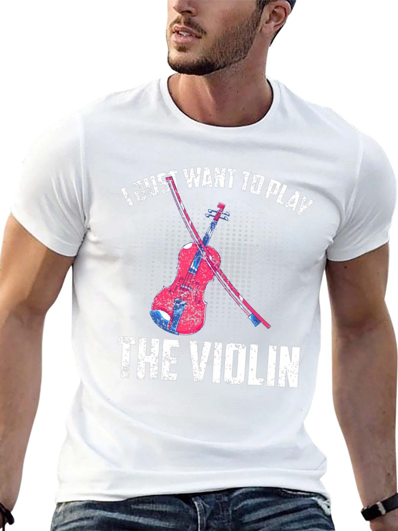 I Just Want To Play The Violin T-Shirt