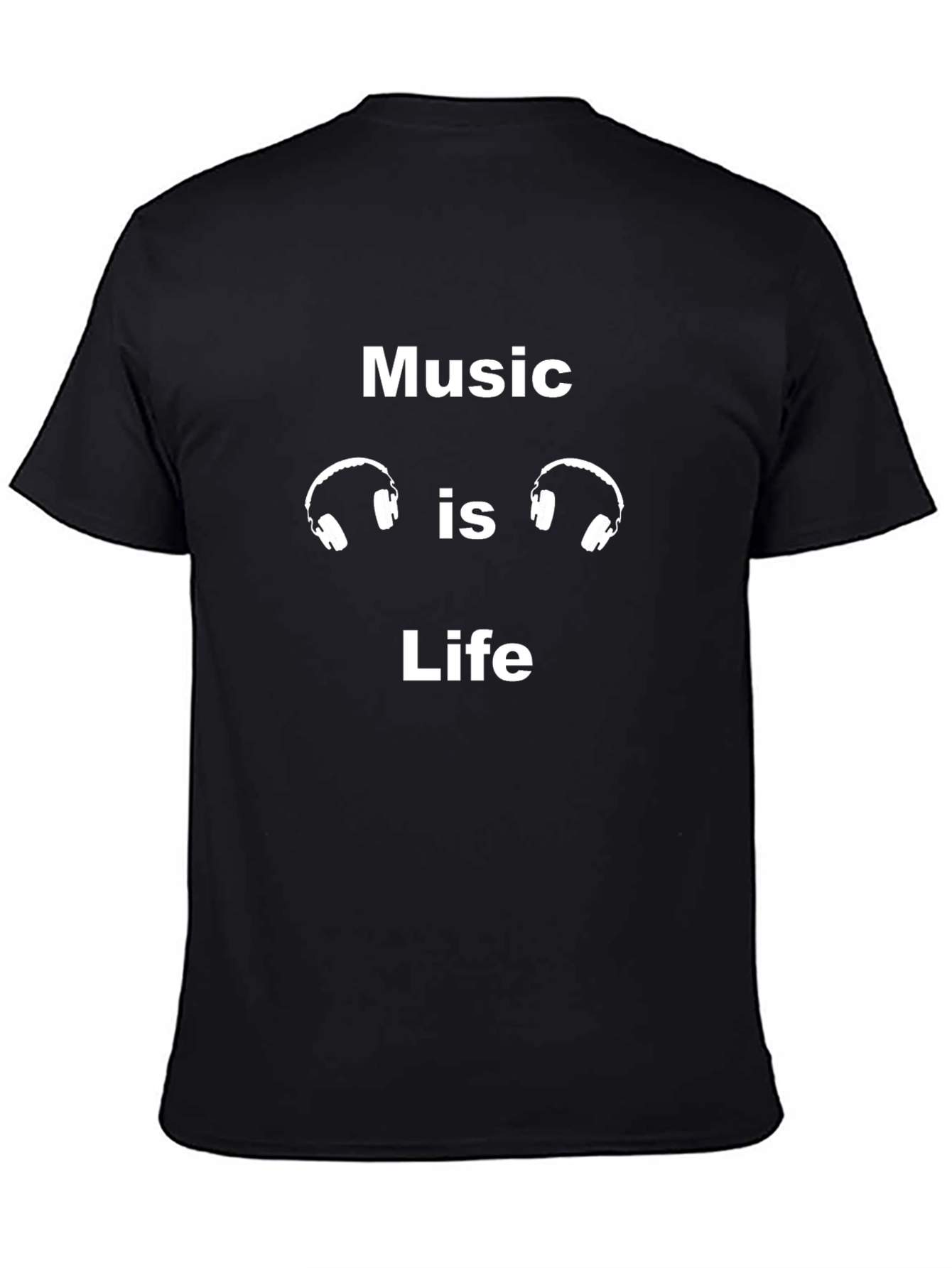 Music is Life T-Shirt - Stylish Graphic Tee