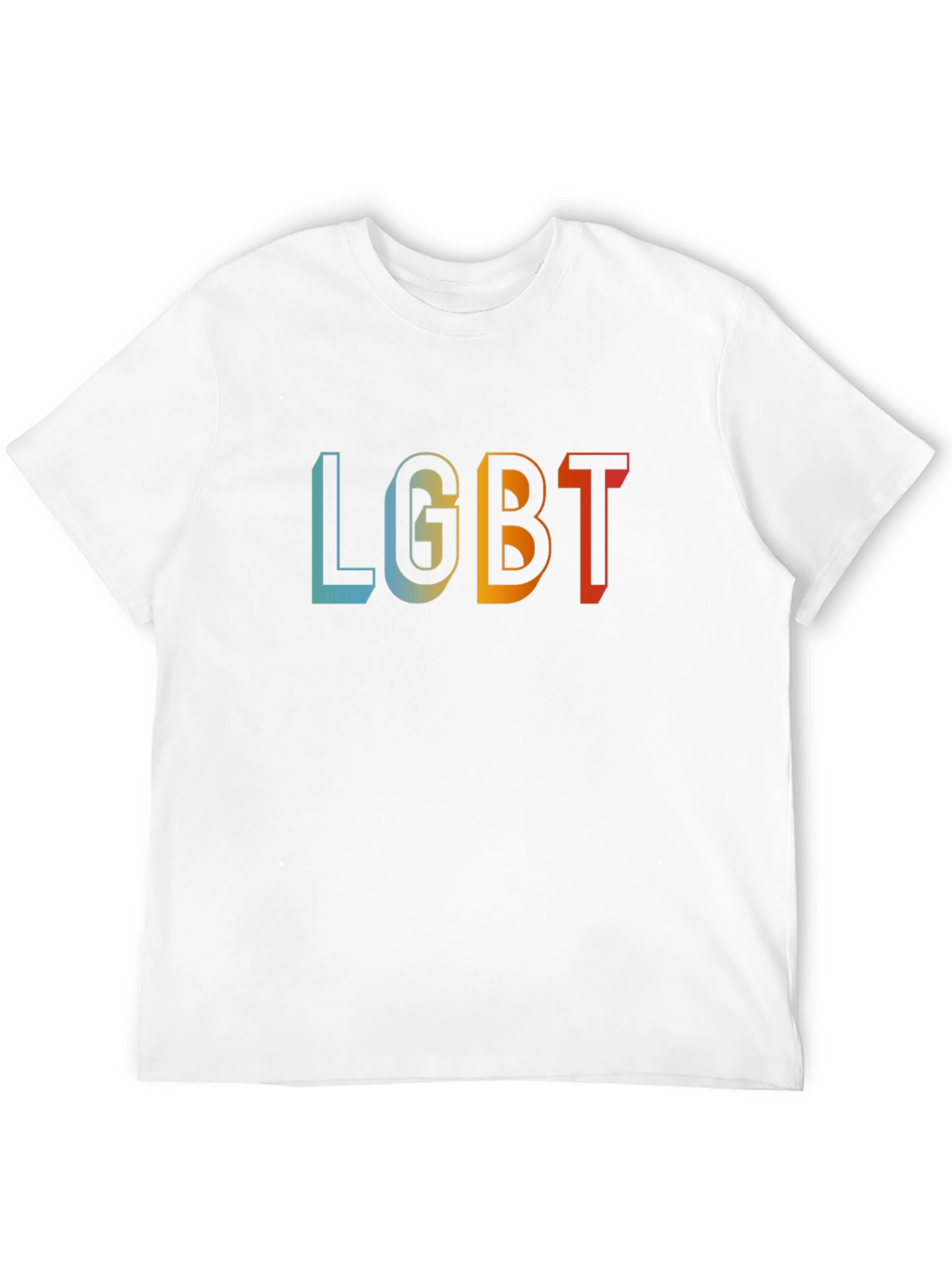 LGBT Pride Retro T-Shirt - Black