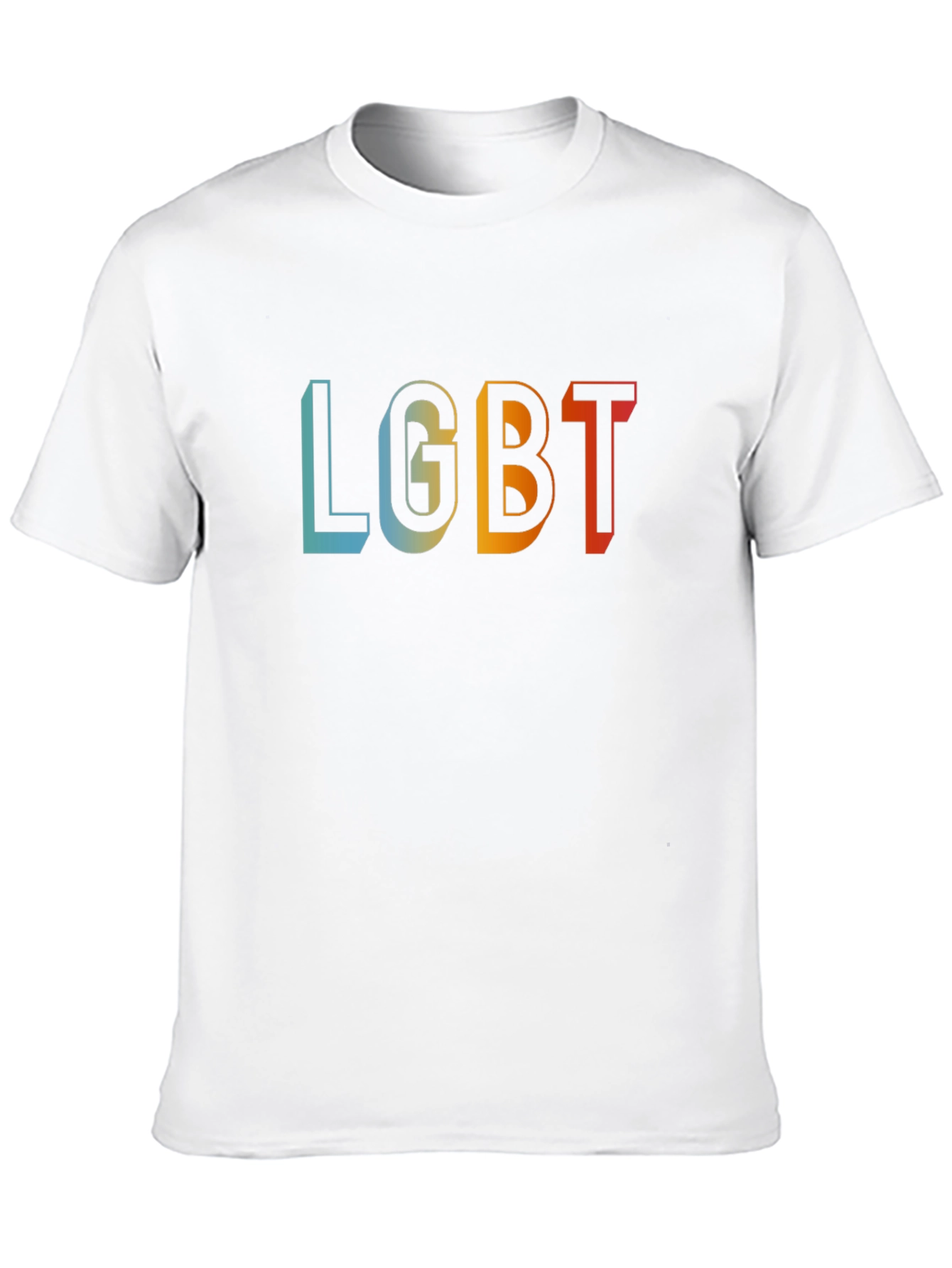 LGBT Pride Retro T-Shirt - Black