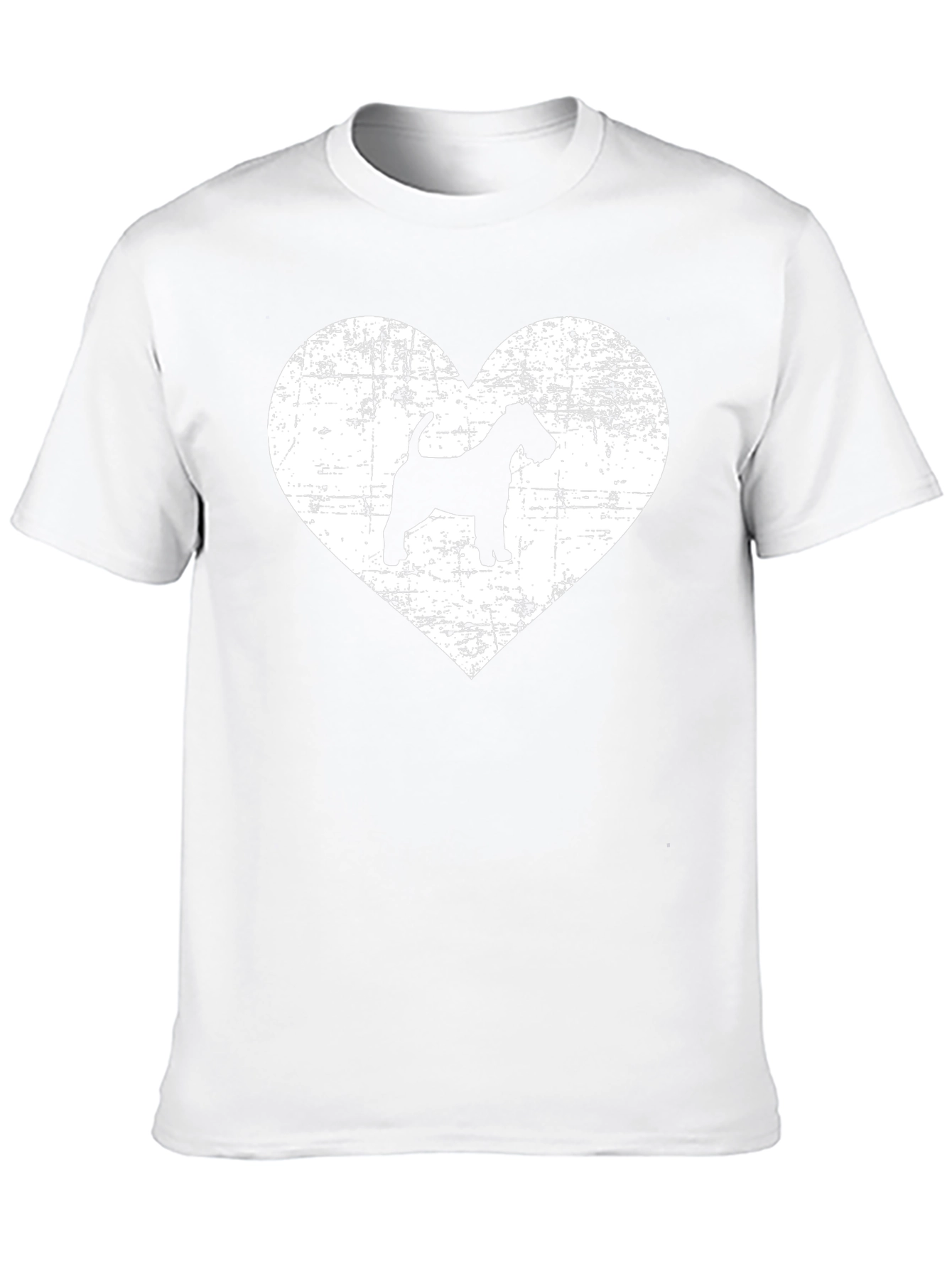 Dog Breed Heart Graphic Tee - Black