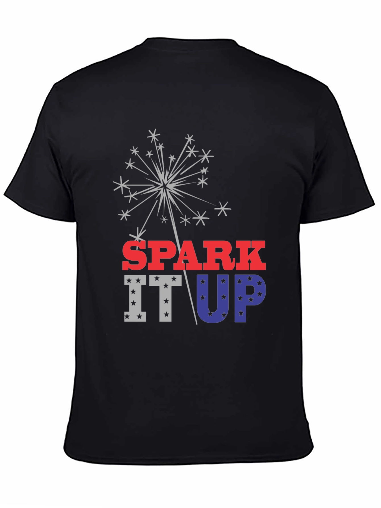 Patriotic Spark It Up Graphic T-Shirt