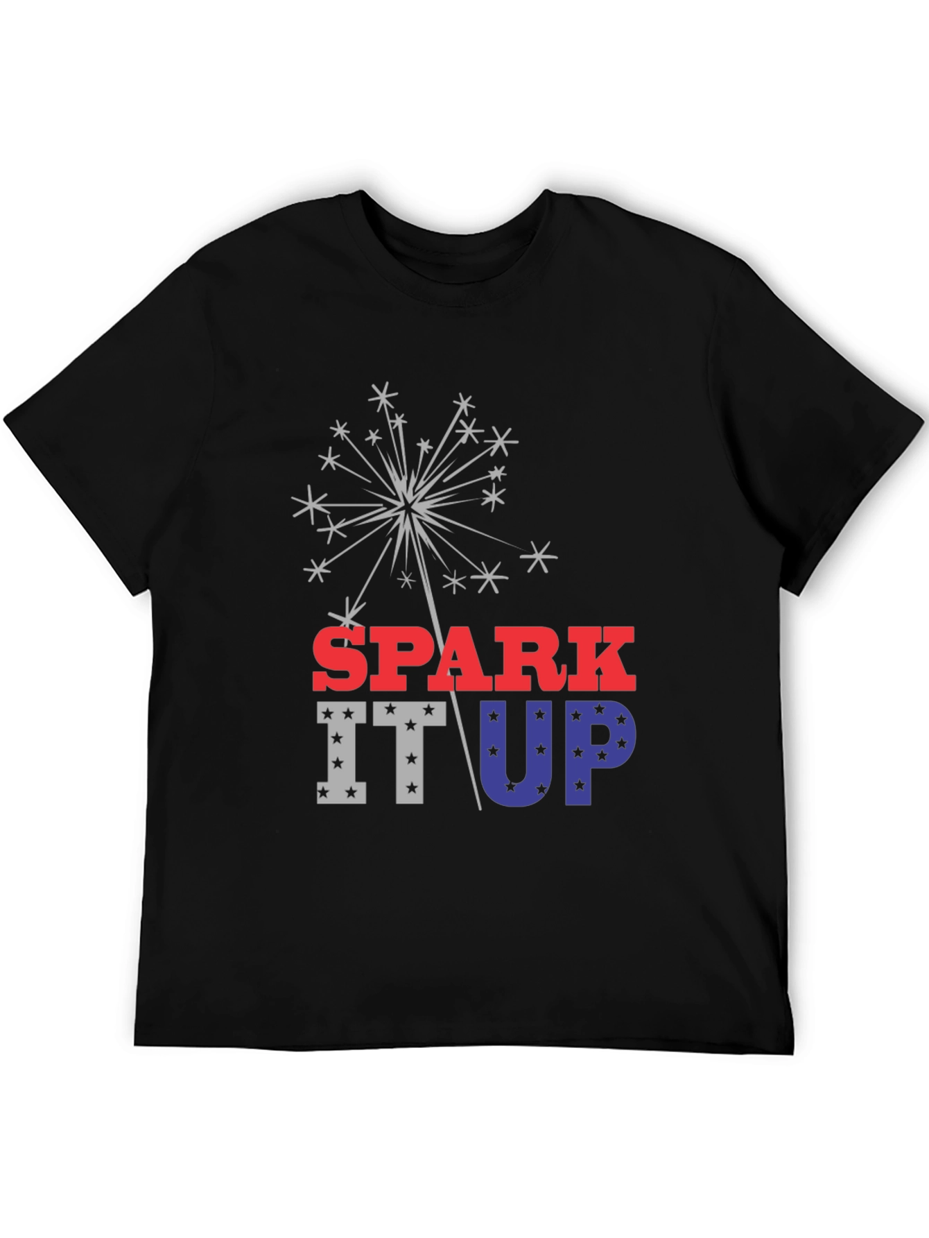Patriotic Spark It Up Graphic T-Shirt
