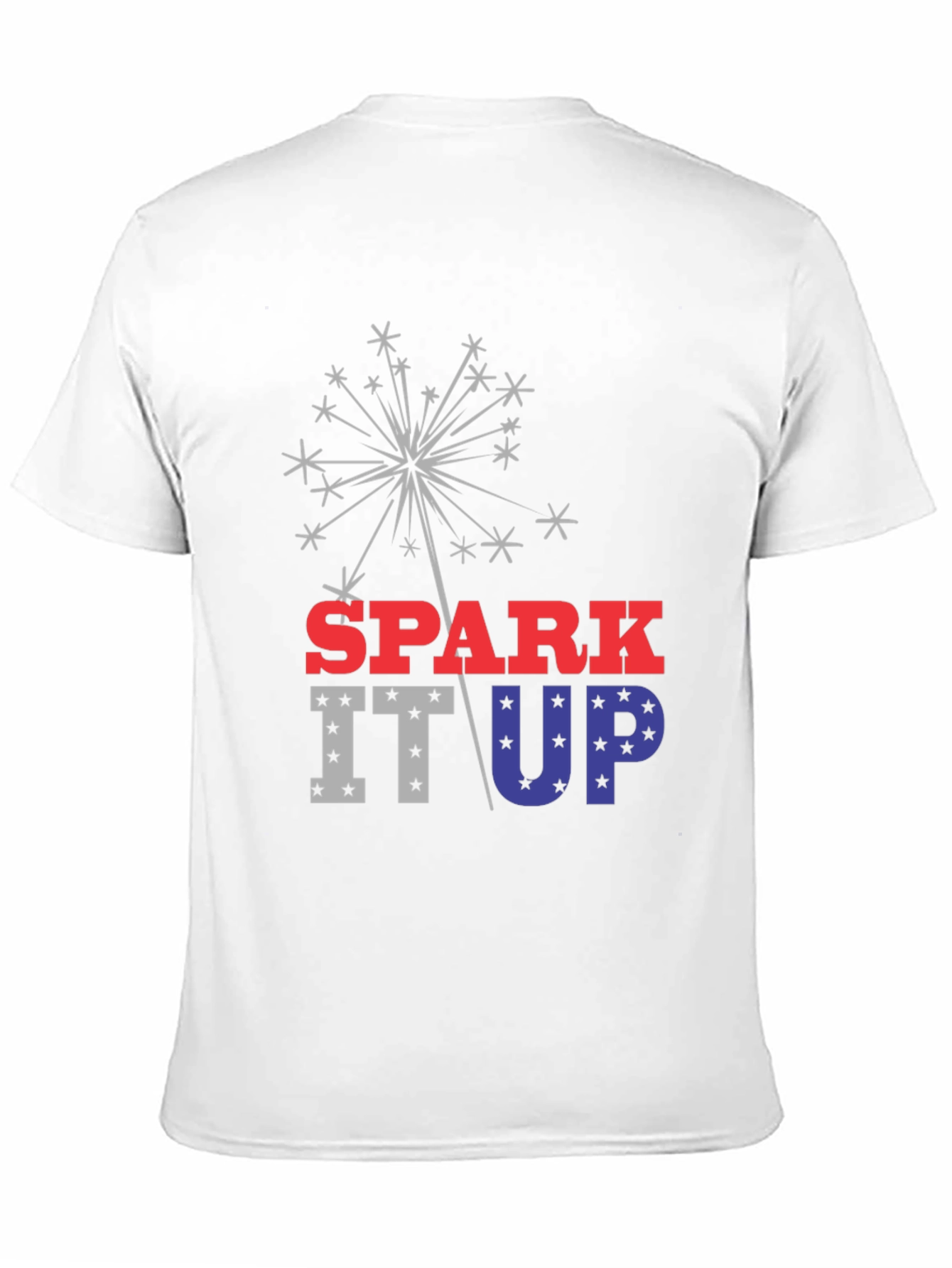 Patriotic Spark It Up Graphic T-Shirt