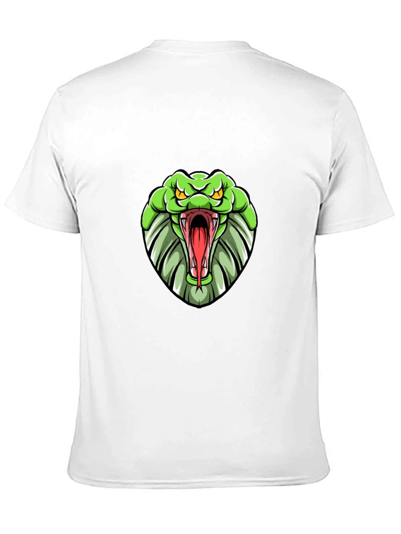 Cobra Graphic Print Tee - Black