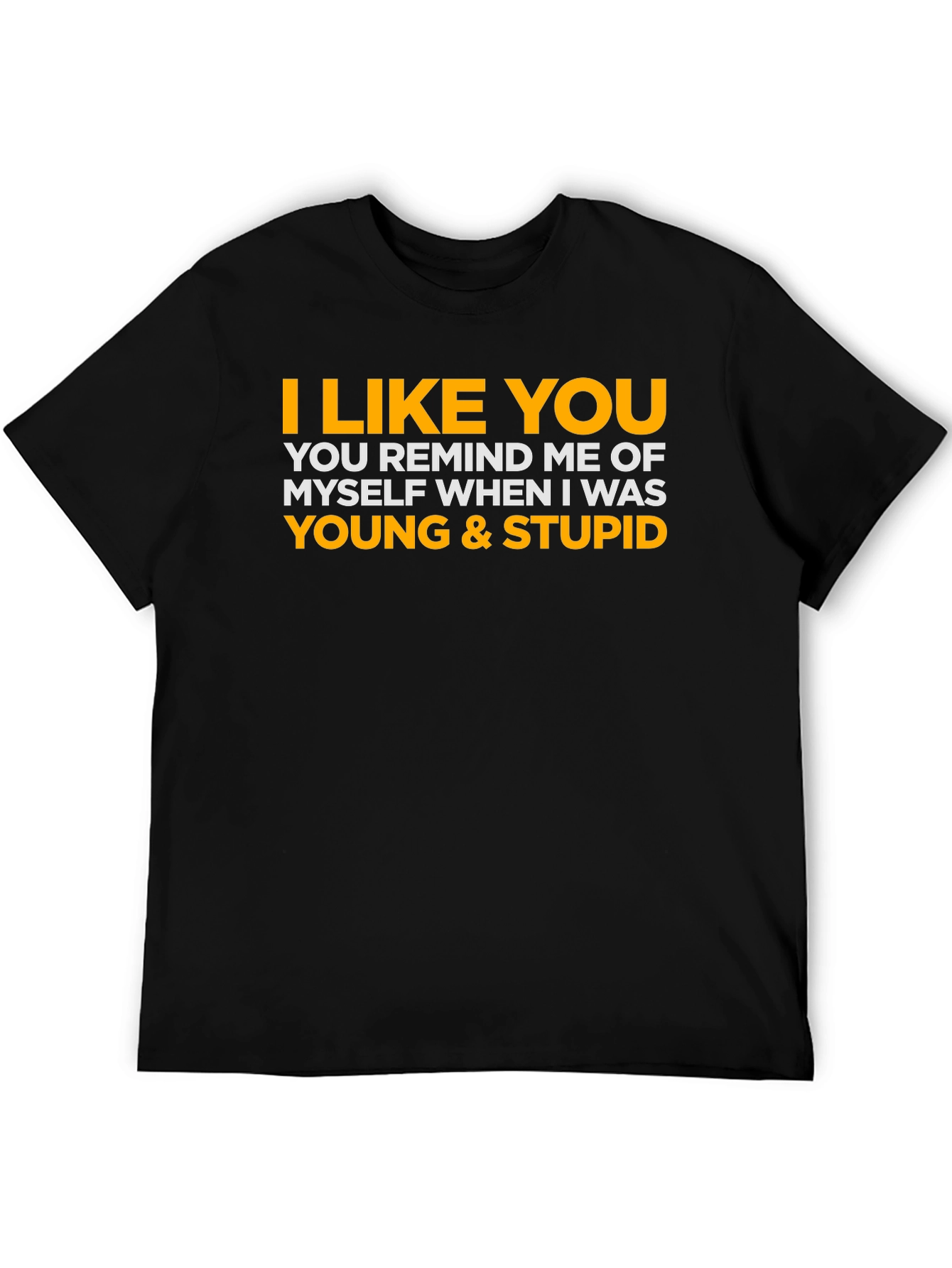 I Like You Young & Stupid Tee