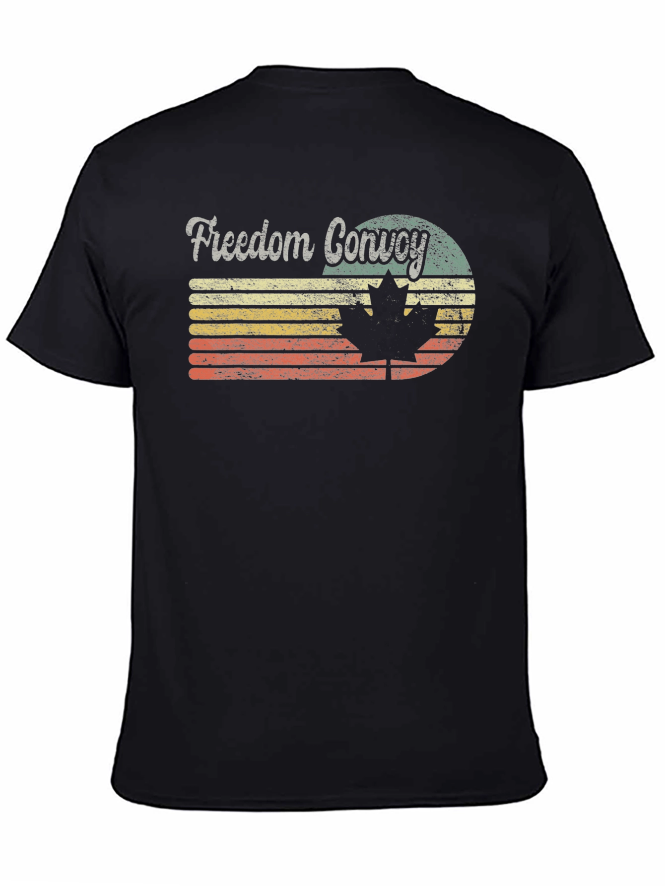 Freedom Convoy Retro Graphic T-Shirt