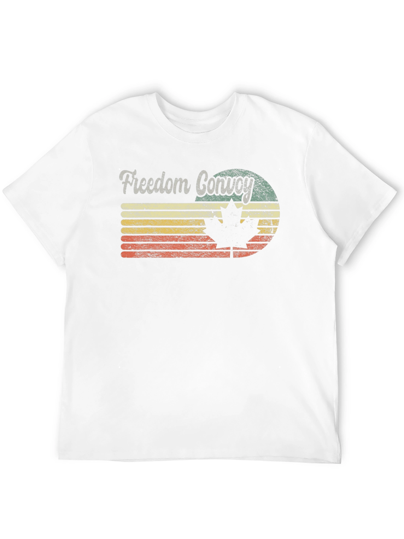 Freedom Convoy Retro Graphic T-Shirt