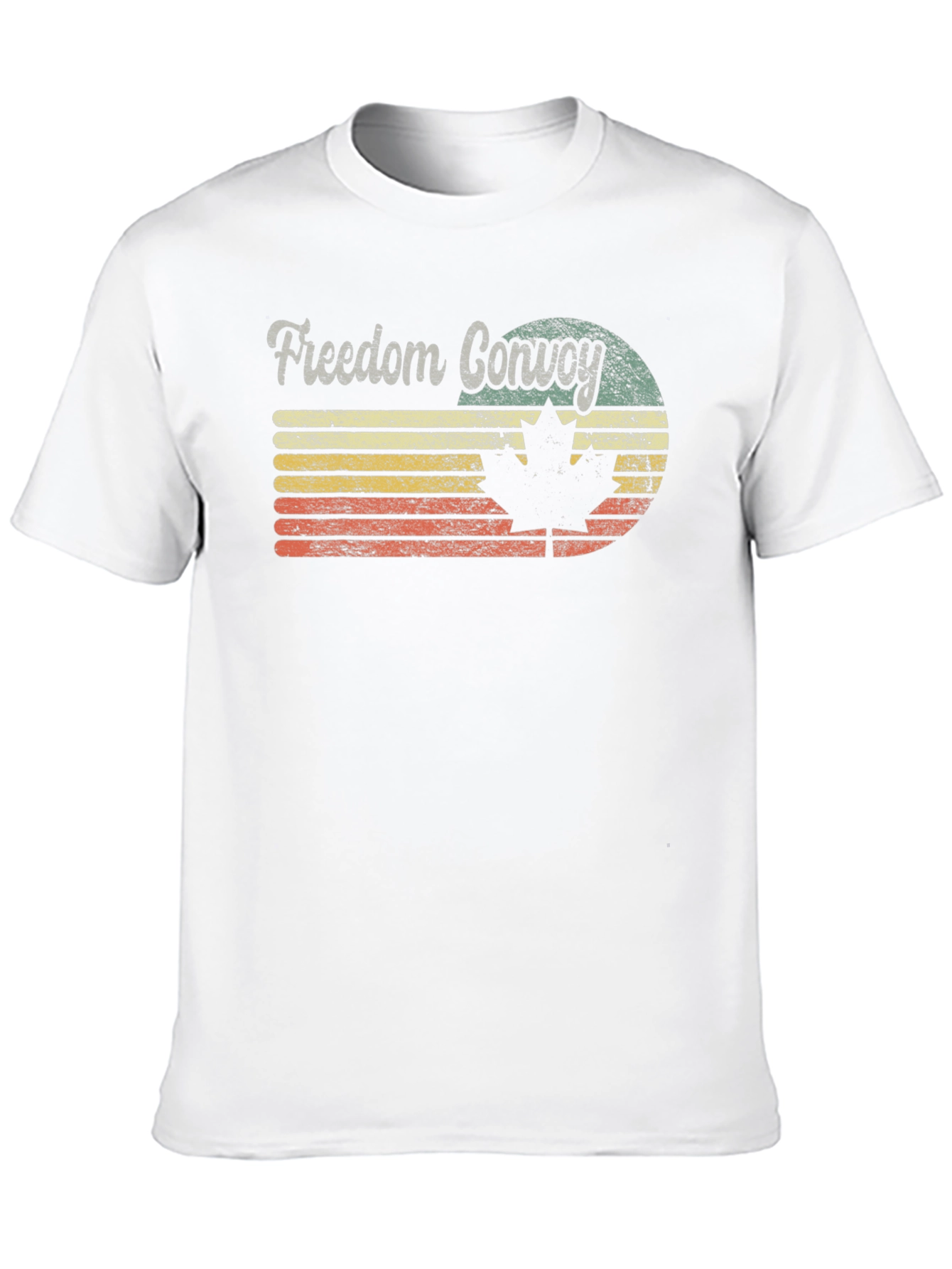 Freedom Convoy Retro Graphic T-Shirt