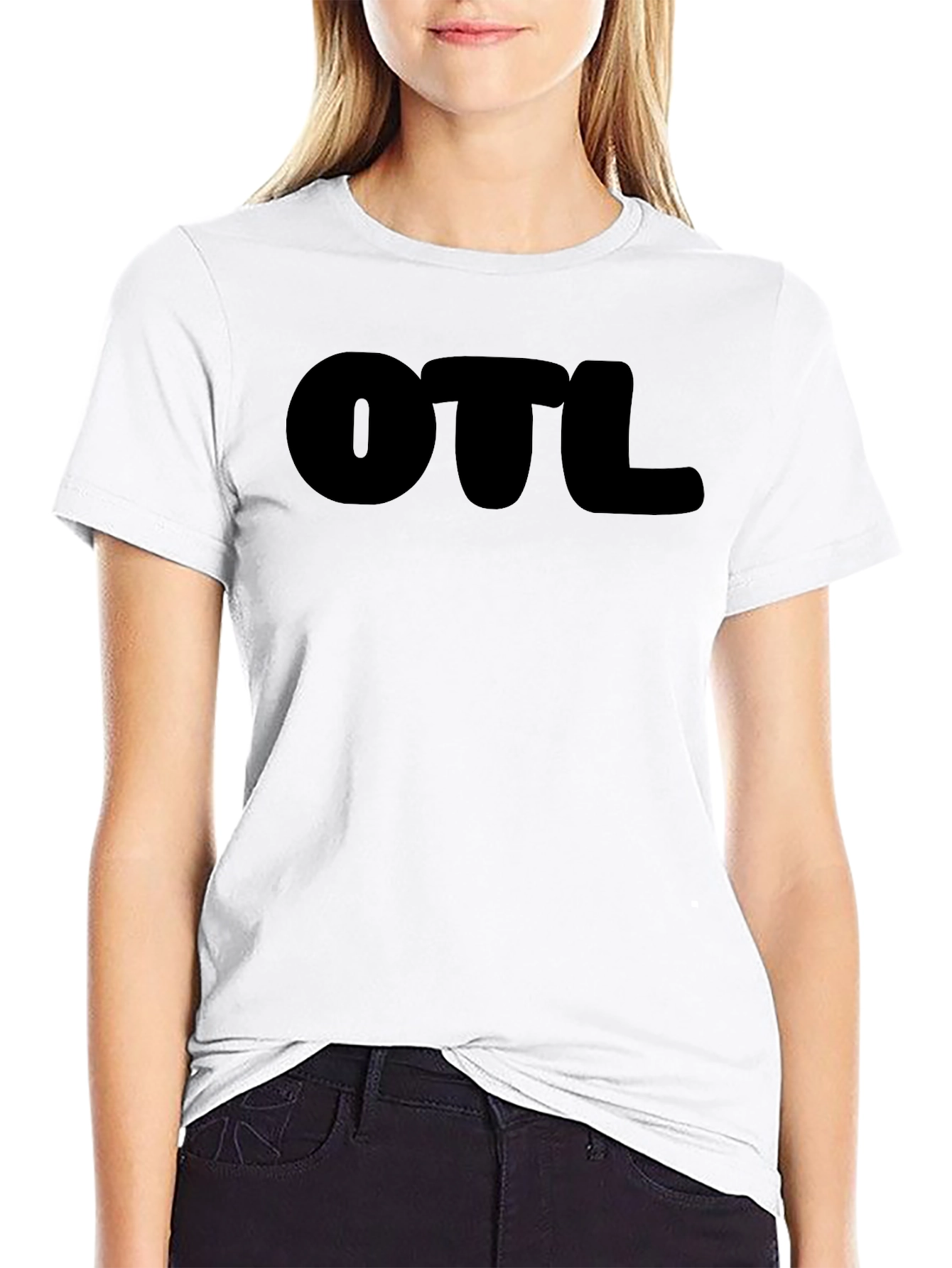 Bold OTL Graphic Black T-Shirt