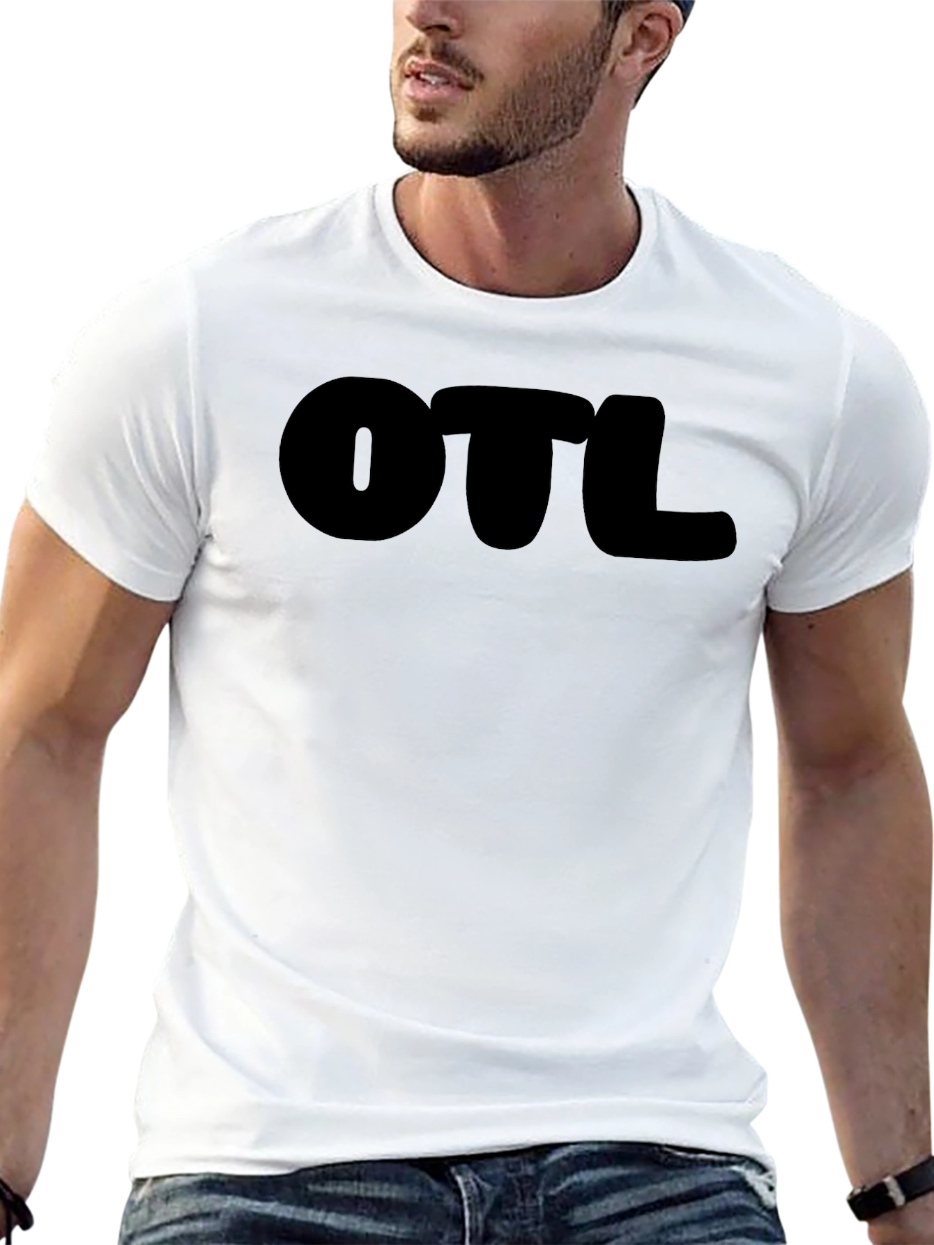 Bold OTL Graphic Black T-Shirt