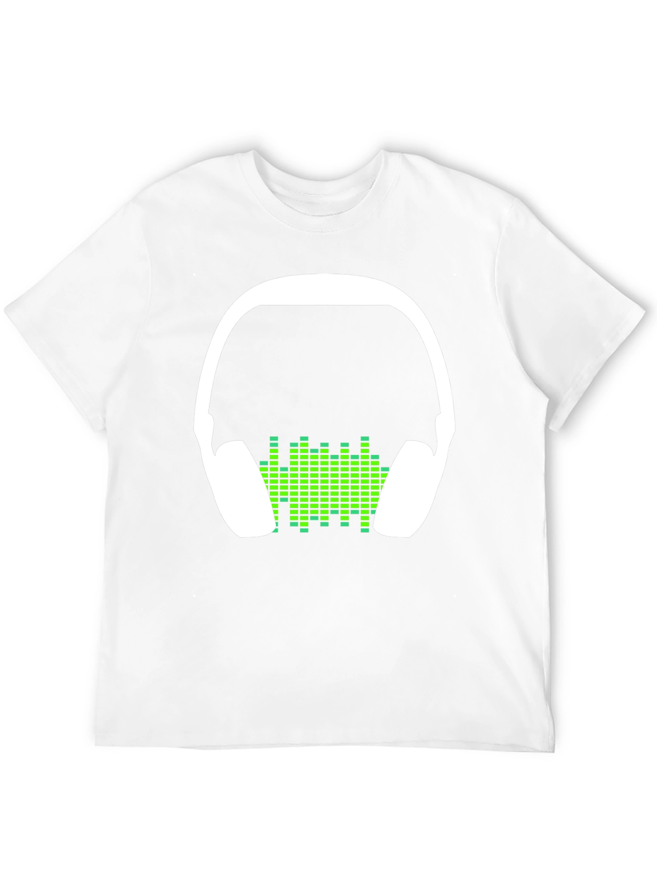 Headphones Graphic T-Shirt - Music Lover Tee