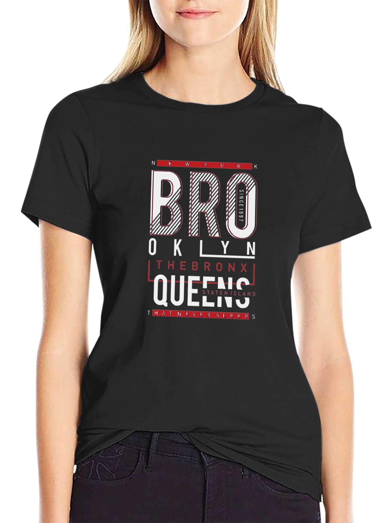 New York City Boroughs Graphic T-Shirt