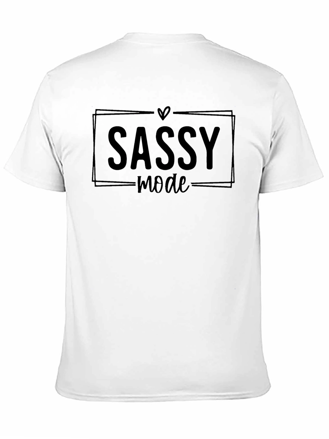Sassy Mode Black Graphic Tee