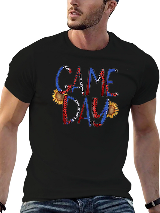 Game Day Sunflower Graphic Tee