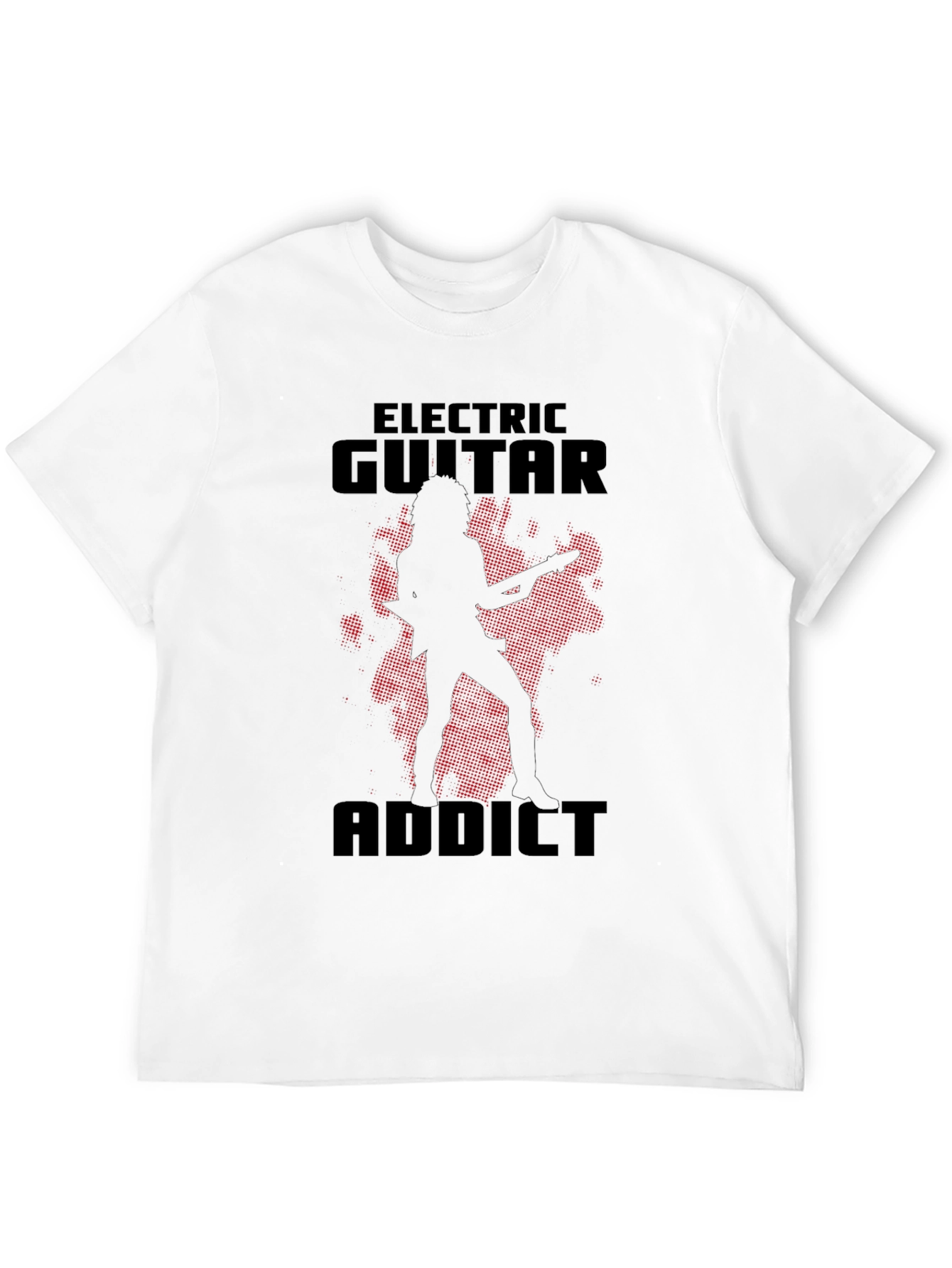 Electric Guitar Addict Graphic T-Shirt