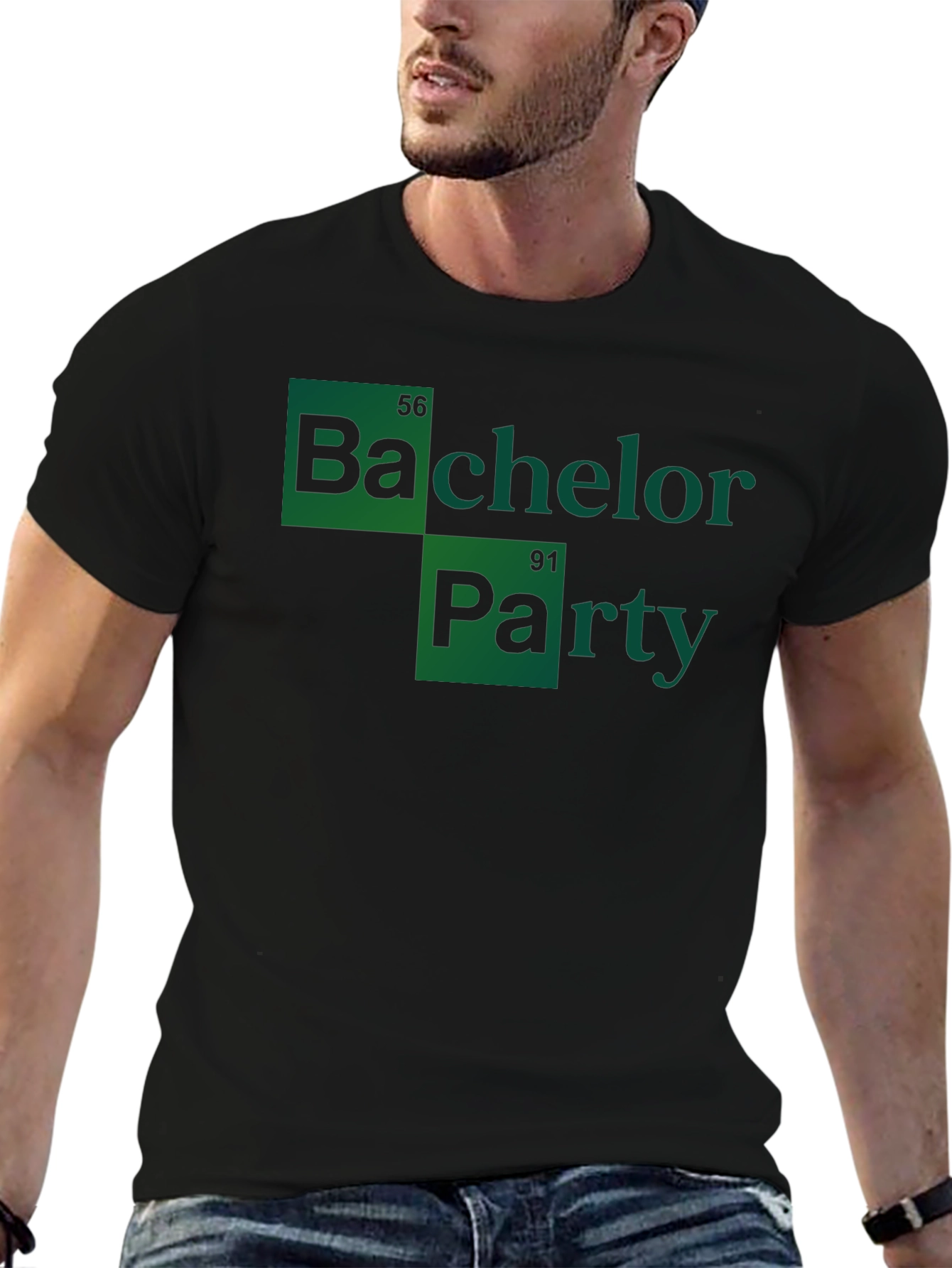 Bachelor Party Periodic Table T-Shirt