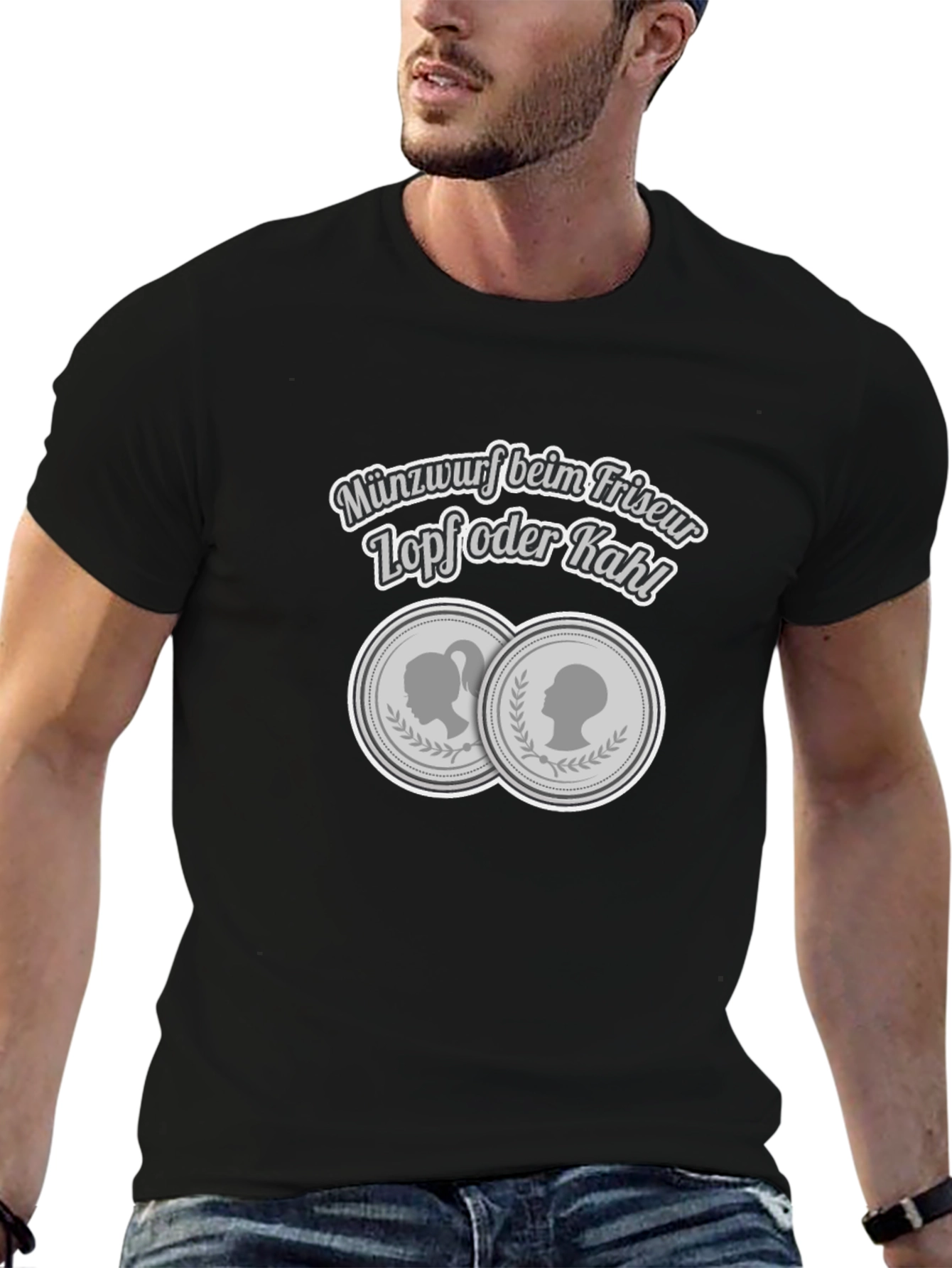 Humorous German Haircut T-Shirt