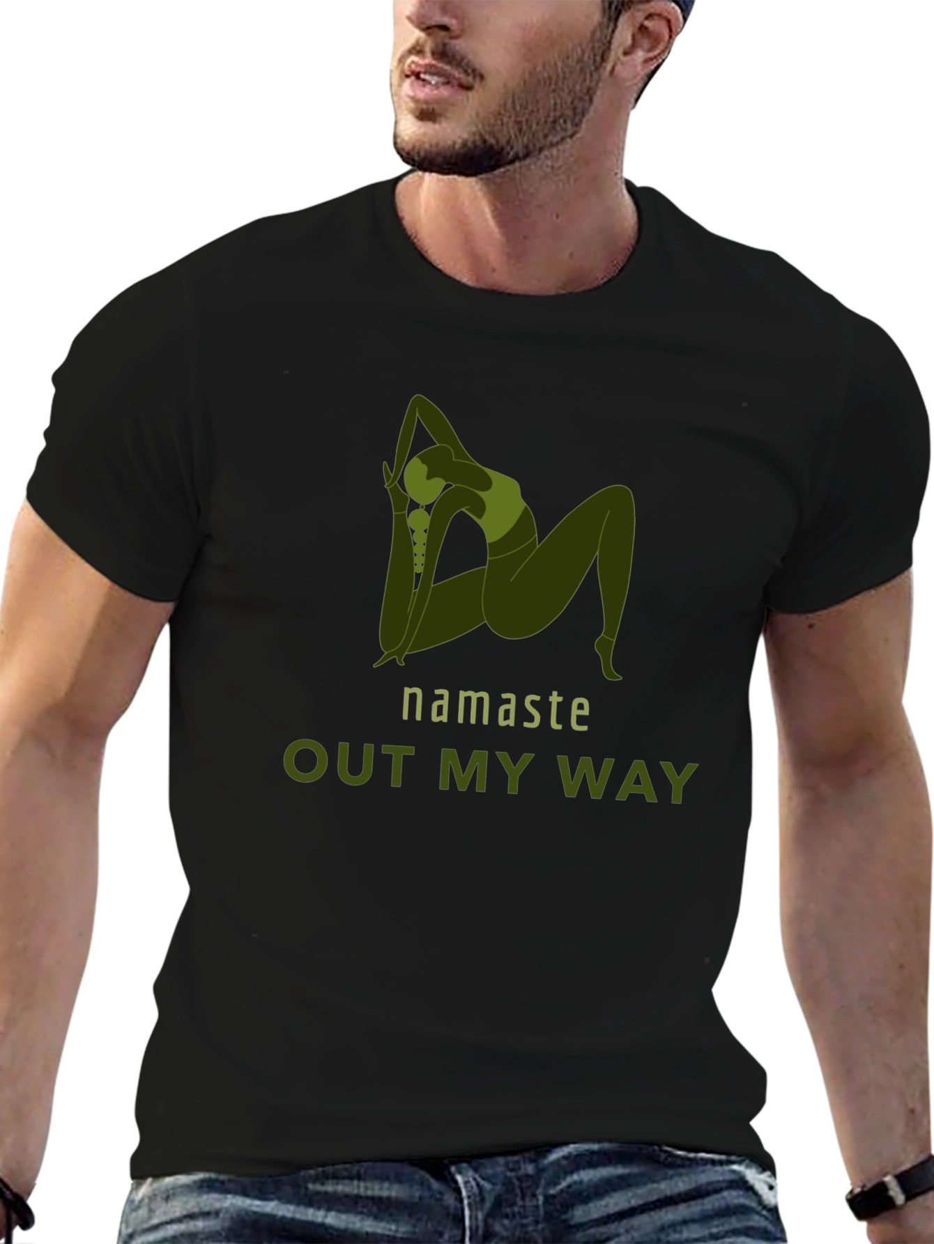 Namaste Out My Way Yoga T-Shirt