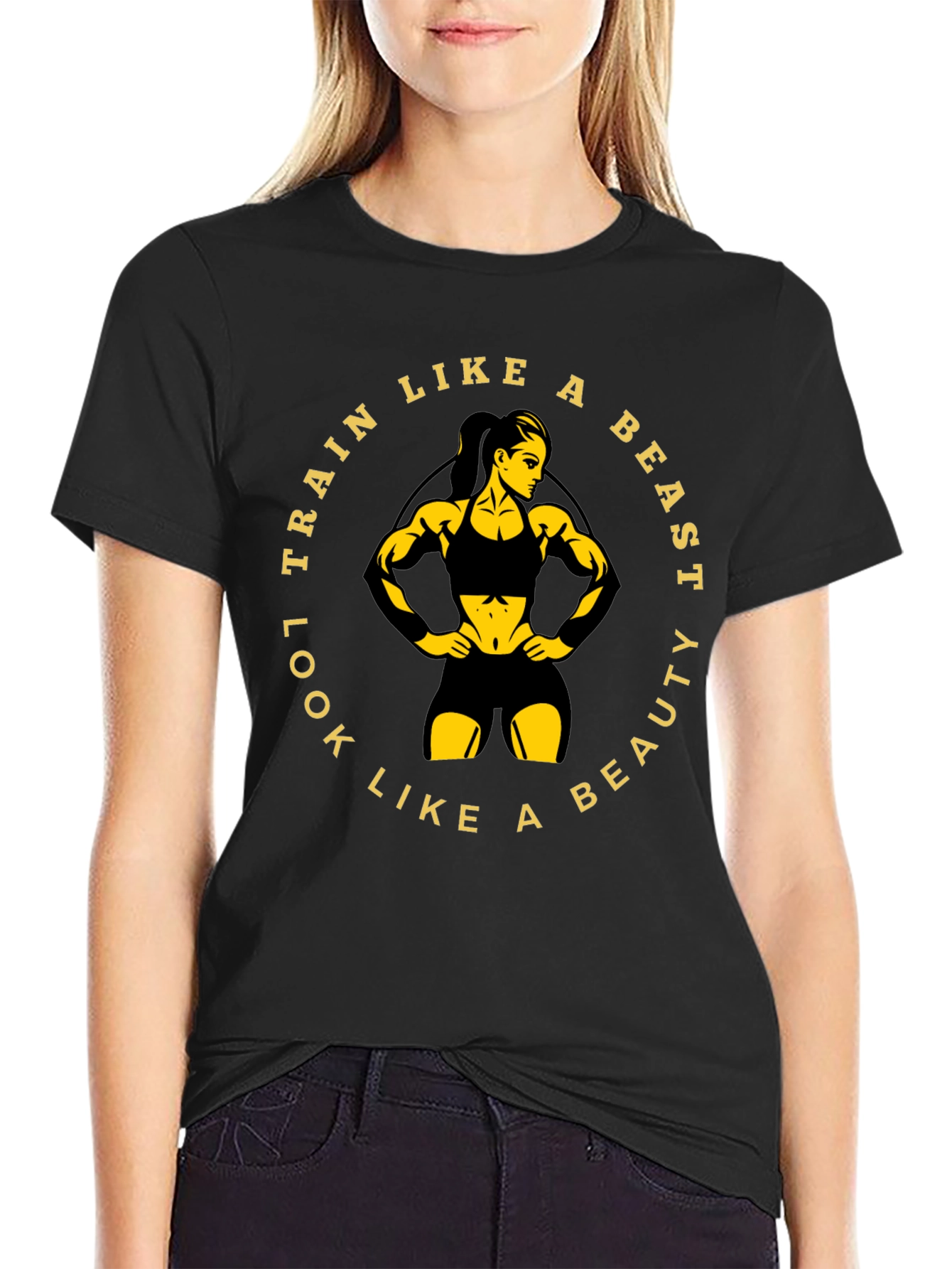 Train Like a Beast Look Like a Beauty T-Shirt