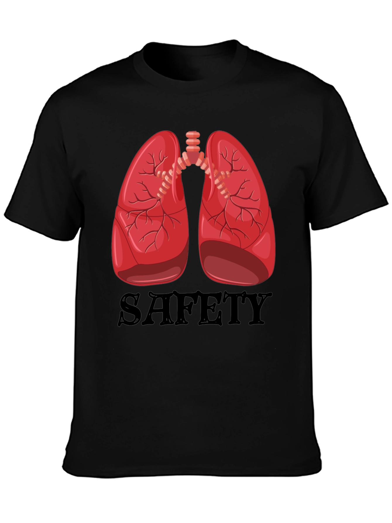 Lung Safety Tee - Unisex Graphic T-Shirt