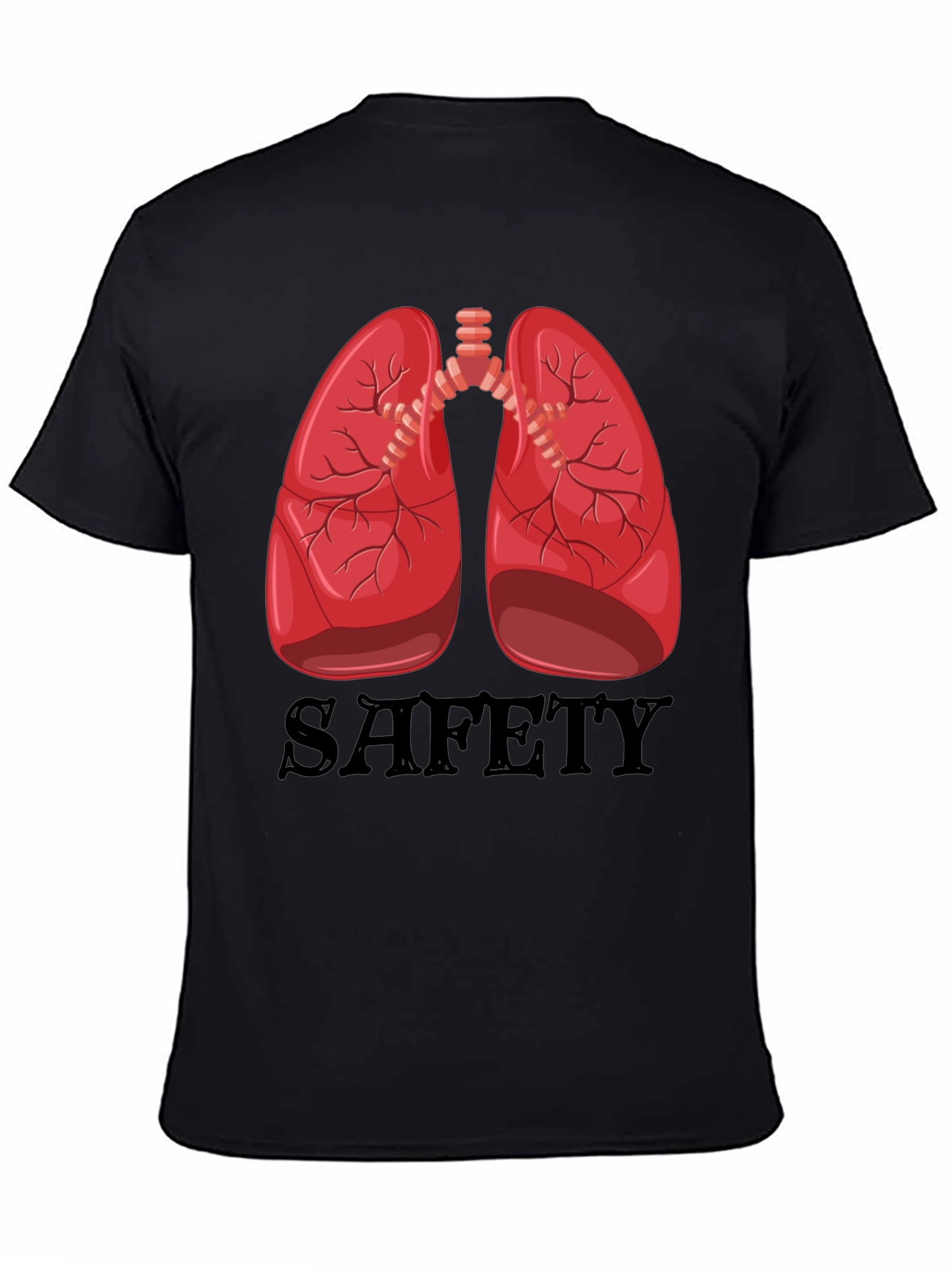 Lung Safety Tee - Unisex Graphic T-Shirt