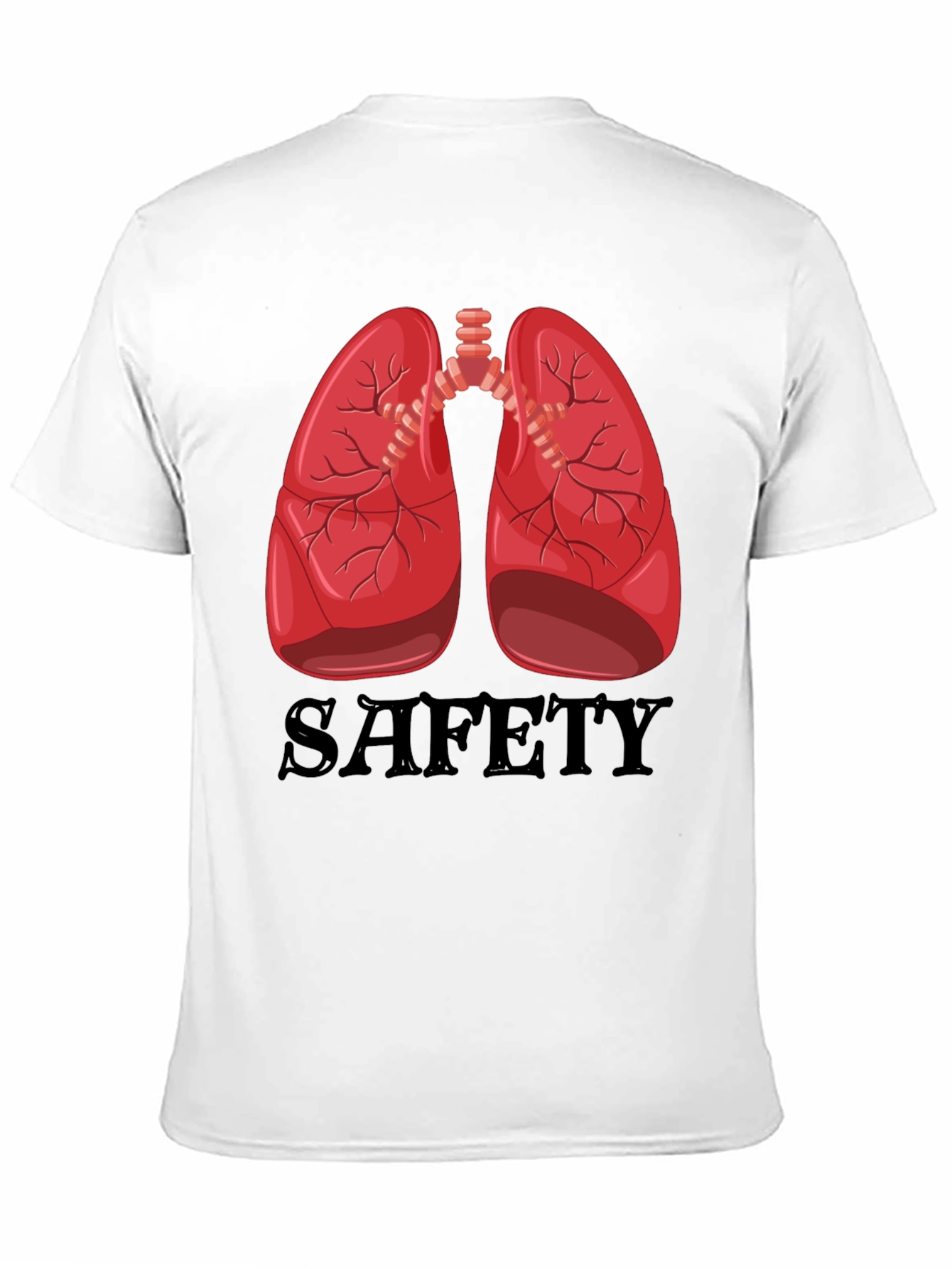 Lung Safety Tee - Unisex Graphic T-Shirt