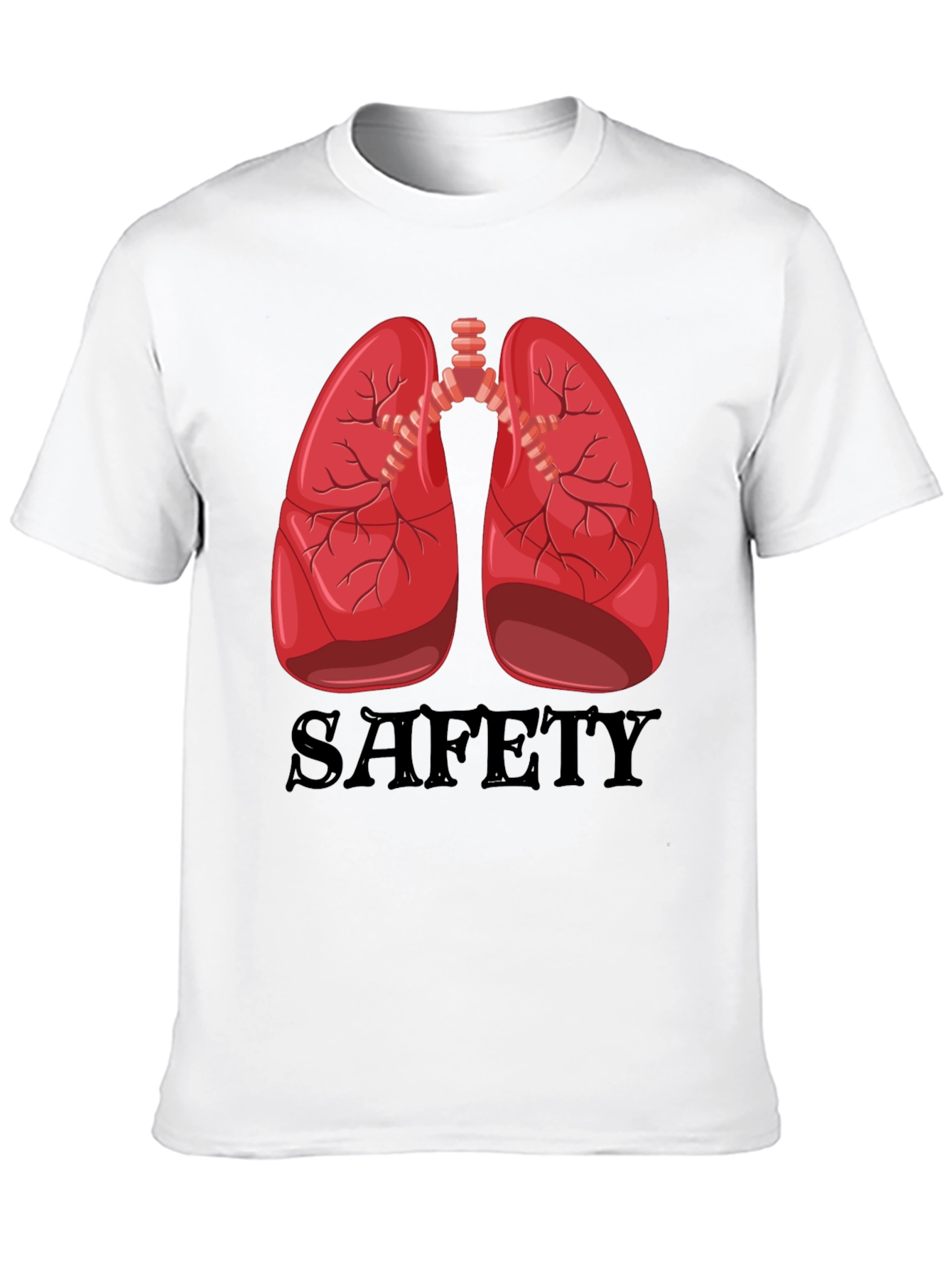 Lung Safety Tee - Unisex Graphic T-Shirt