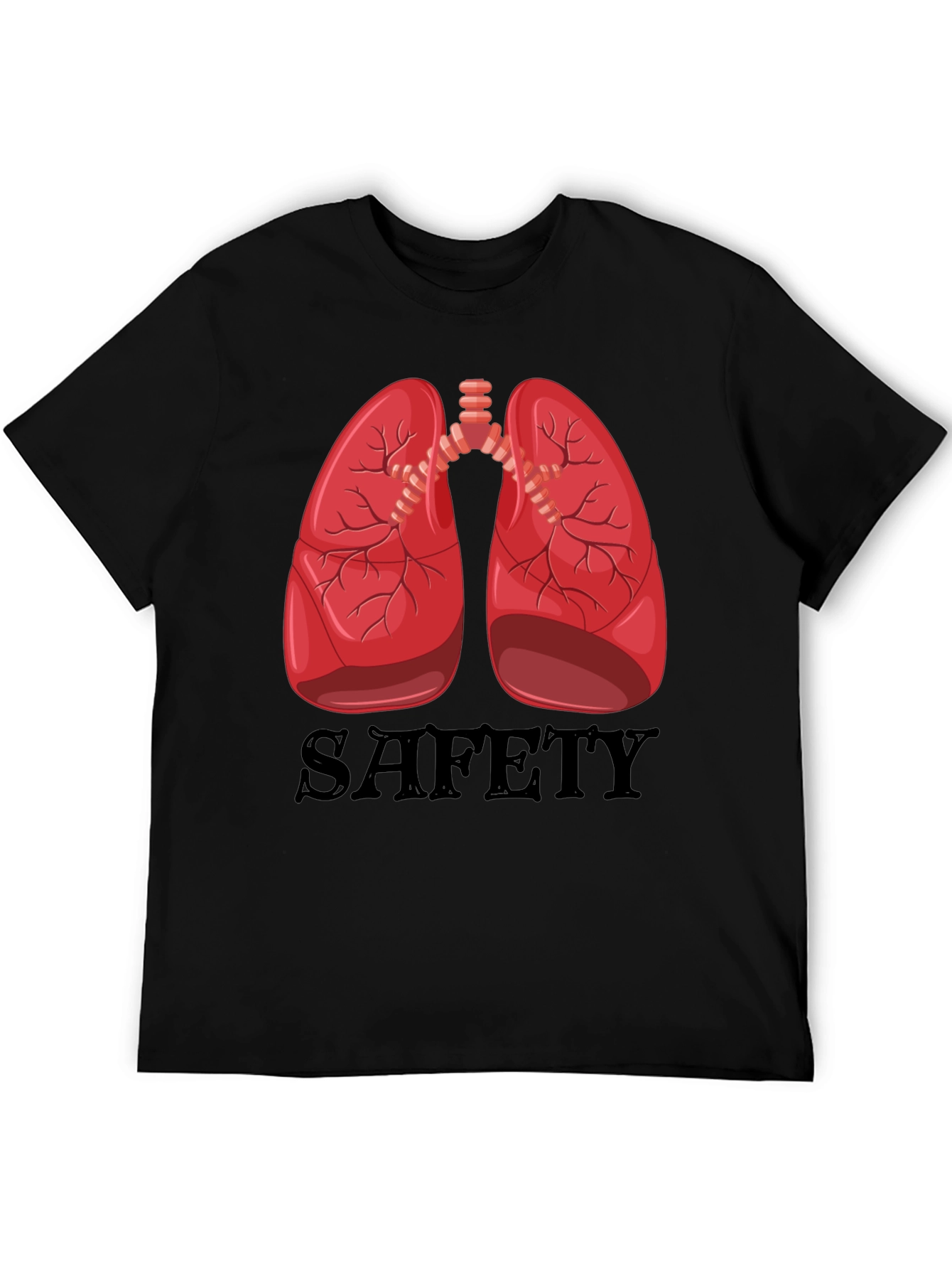 Lung Safety Tee - Unisex Graphic T-Shirt