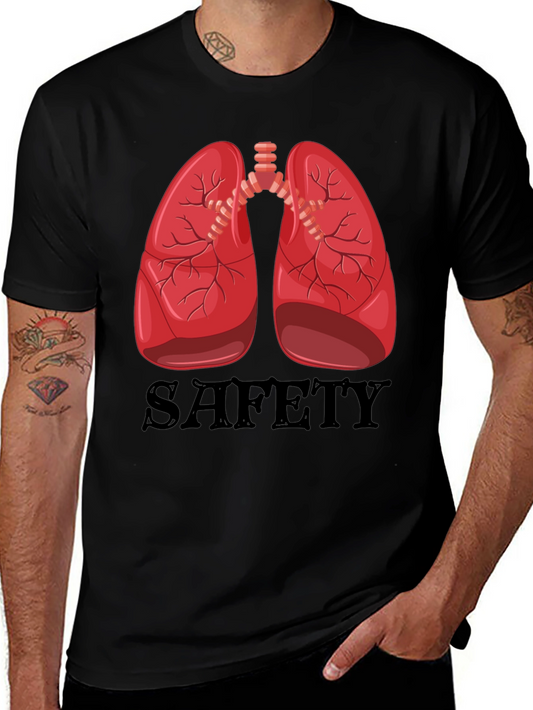 Lung Safety Tee - Unisex Graphic T-Shirt