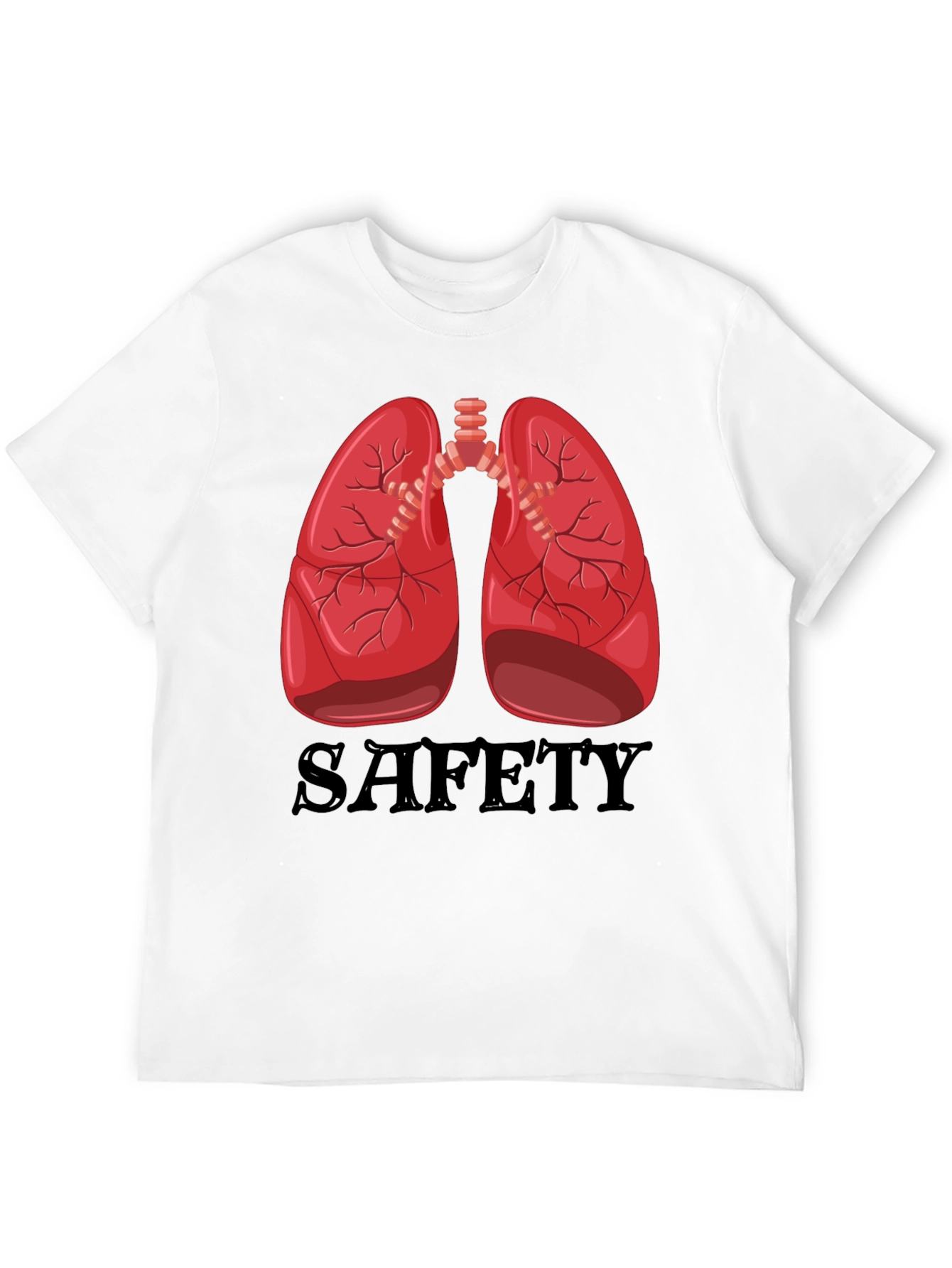 Lung Safety Tee - Unisex Graphic T-Shirt