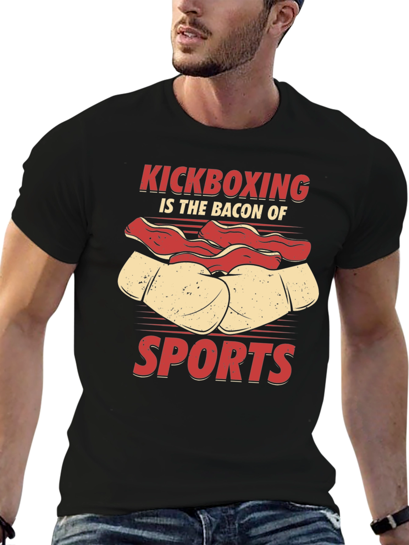 Kickboxing is the Bacon of Sports Graphic Tee