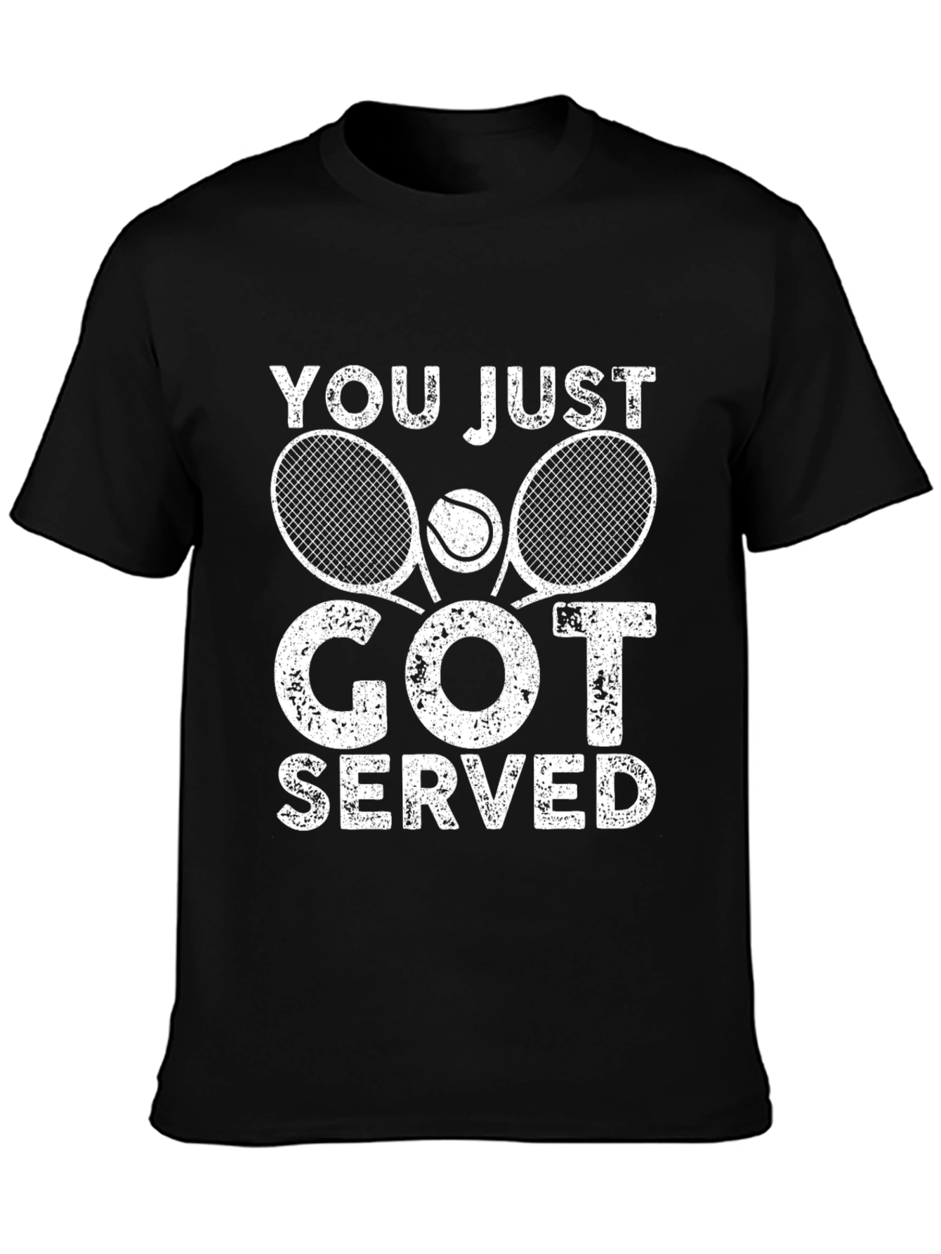 You Just Got Served T-Shirt - Tennis Graphic Tee