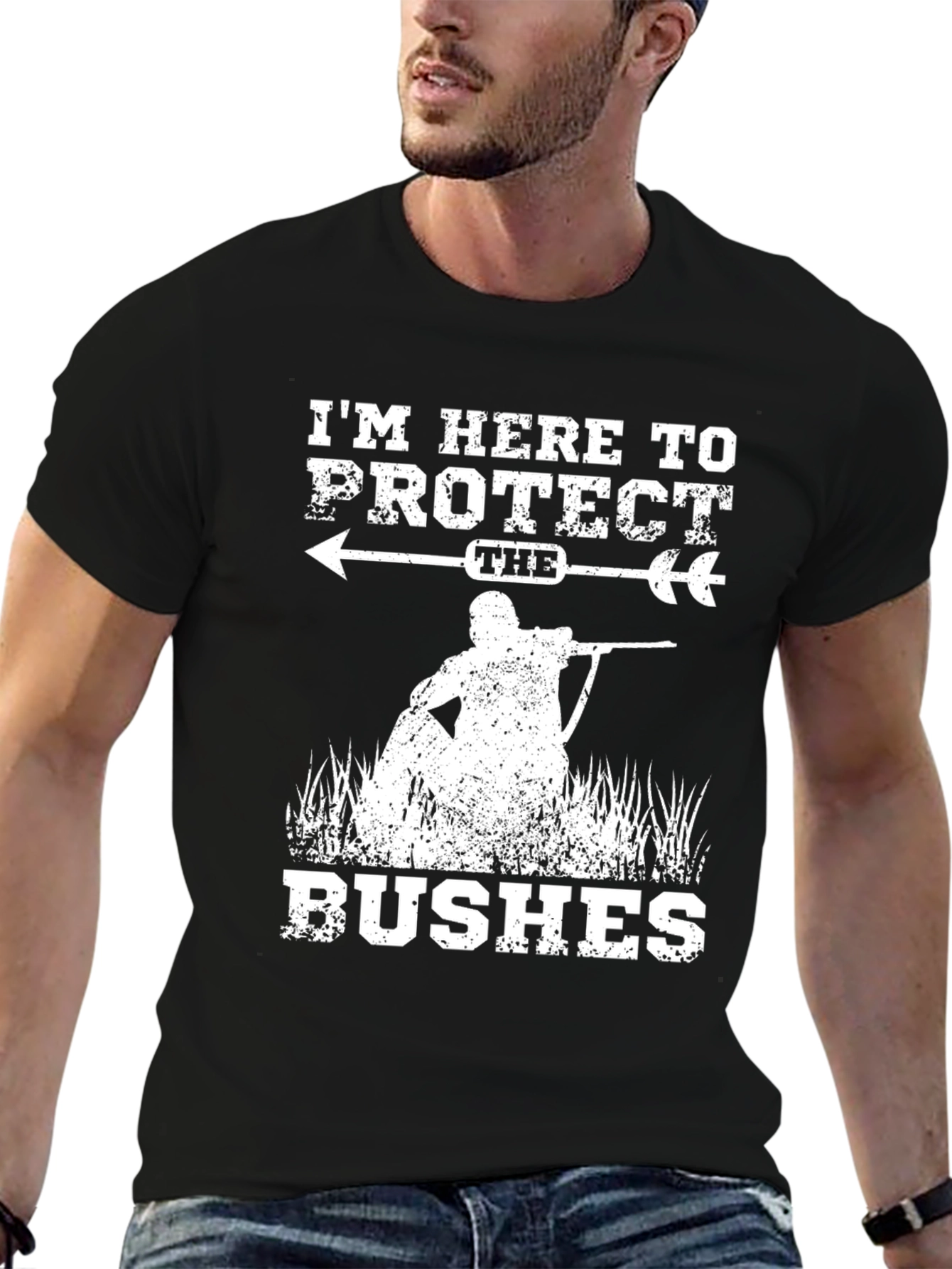 Protect the Bushes Funny Hunting T-Shirt